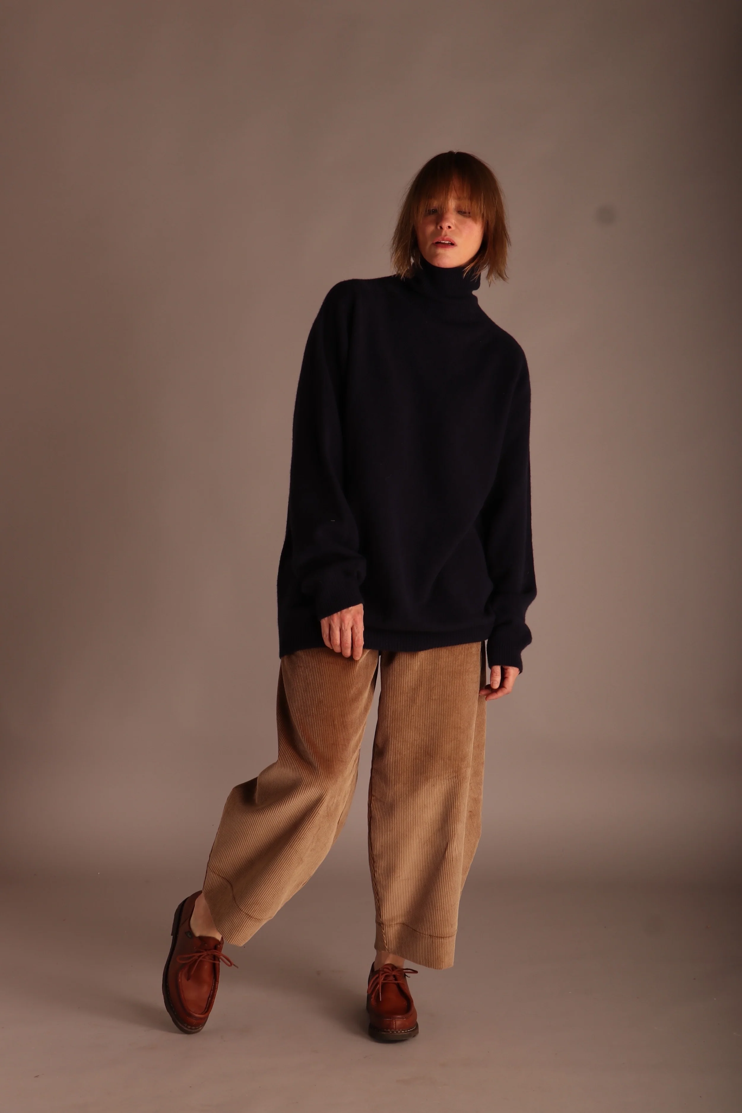 Merino & Cashmere Supersoft Roll Neck Jumper - Image 7