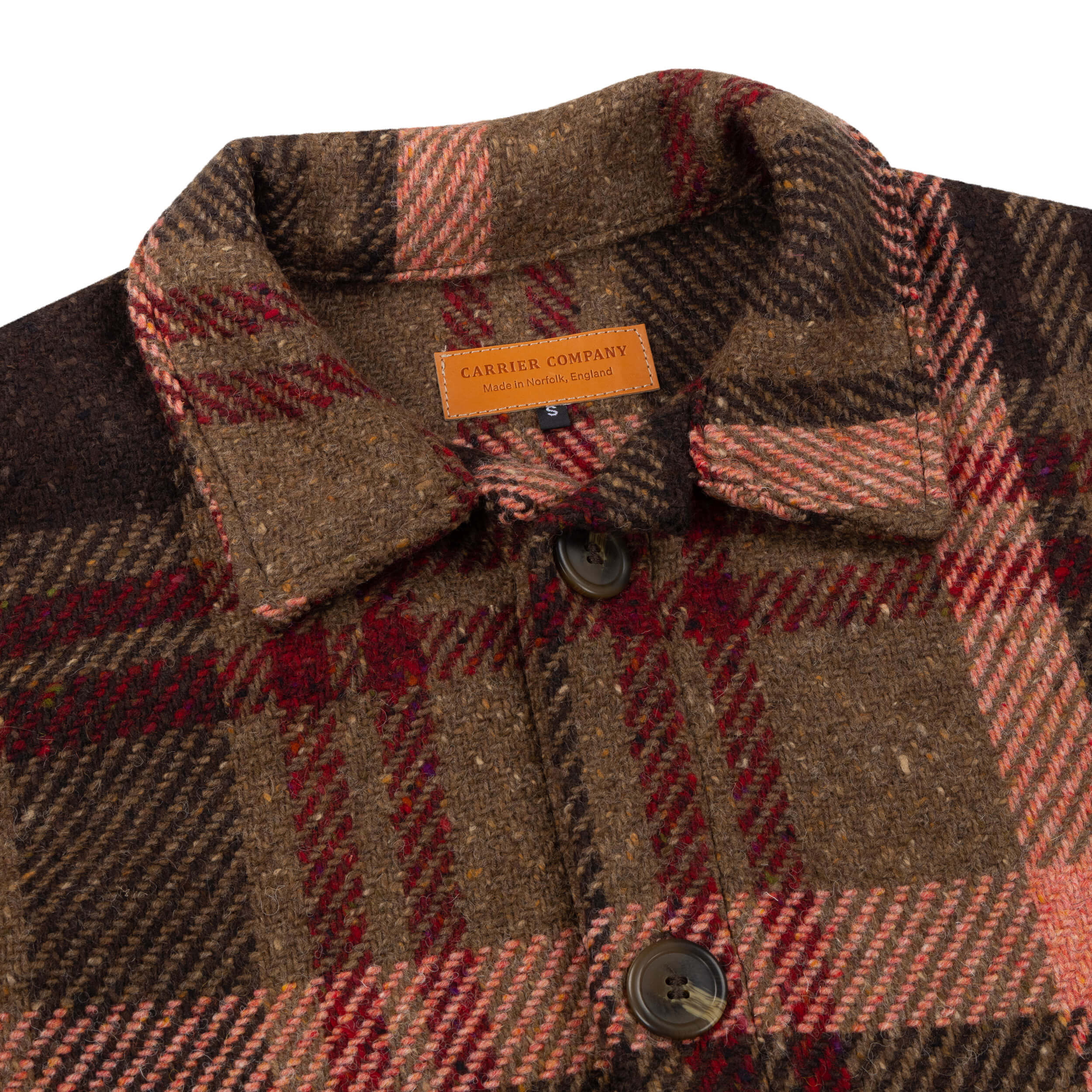 Celtic Wool Jacket in Rose - Image 3