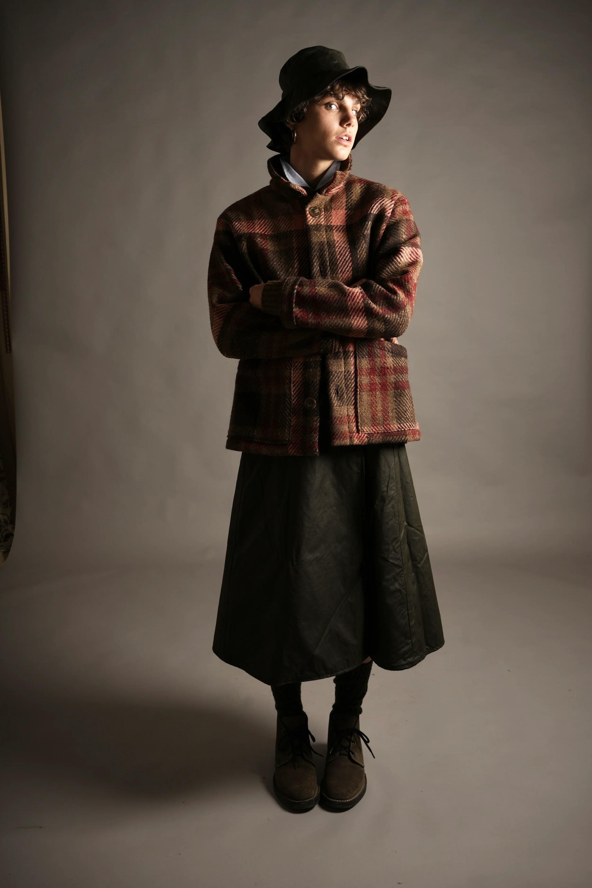 Celtic Wool Jacket in Rose - Image 6