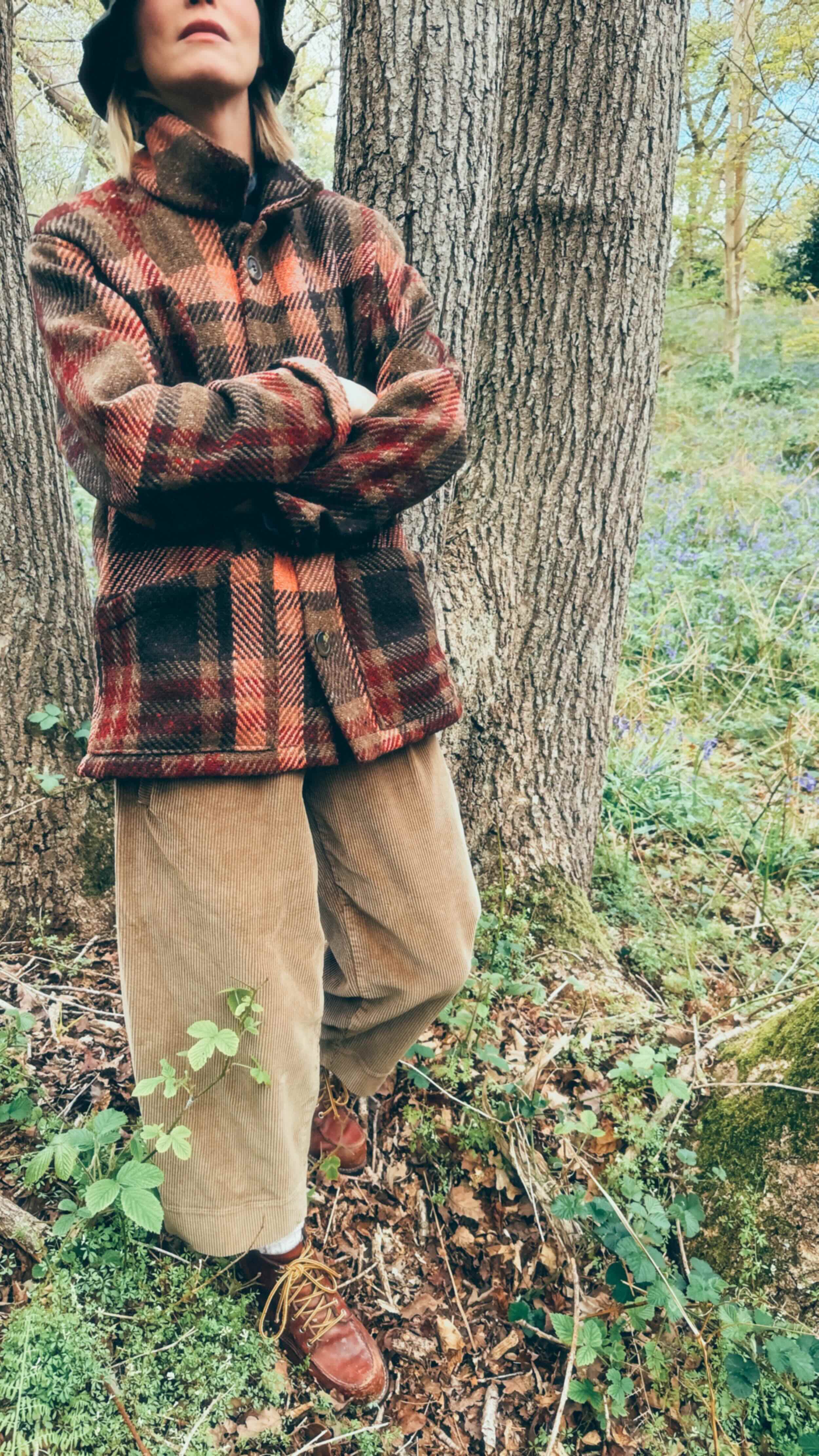 Celtic Wool Jacket in Rose - Image 9