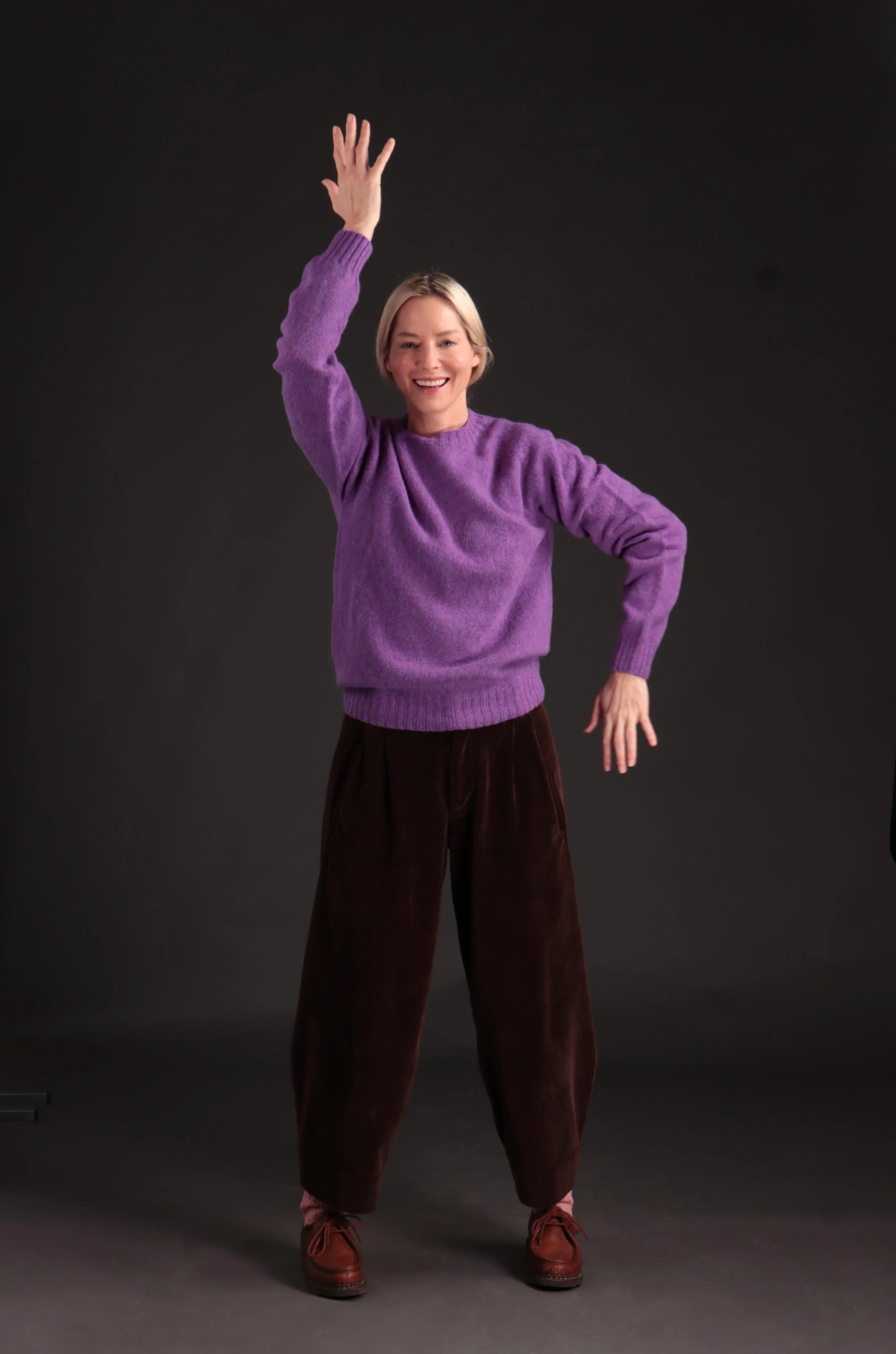 Dutch Trouser in Chocolate Brown Corduroy - Image 7