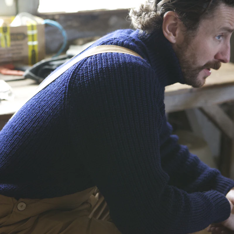 Fisherman's Jumper Navy - Image 5