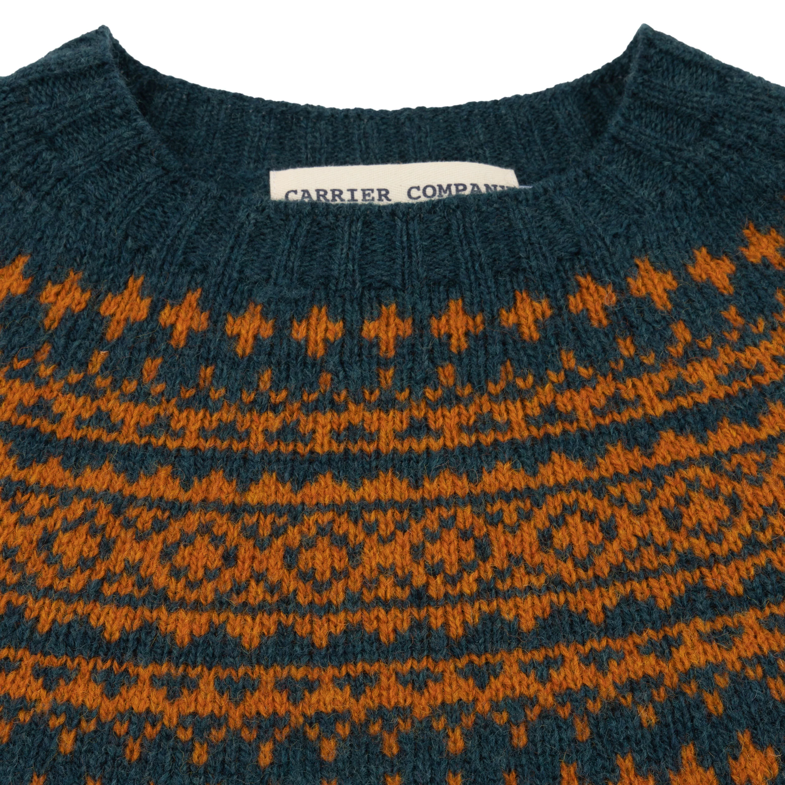 Shetland Lambswool Yoke Jumper - Image 2