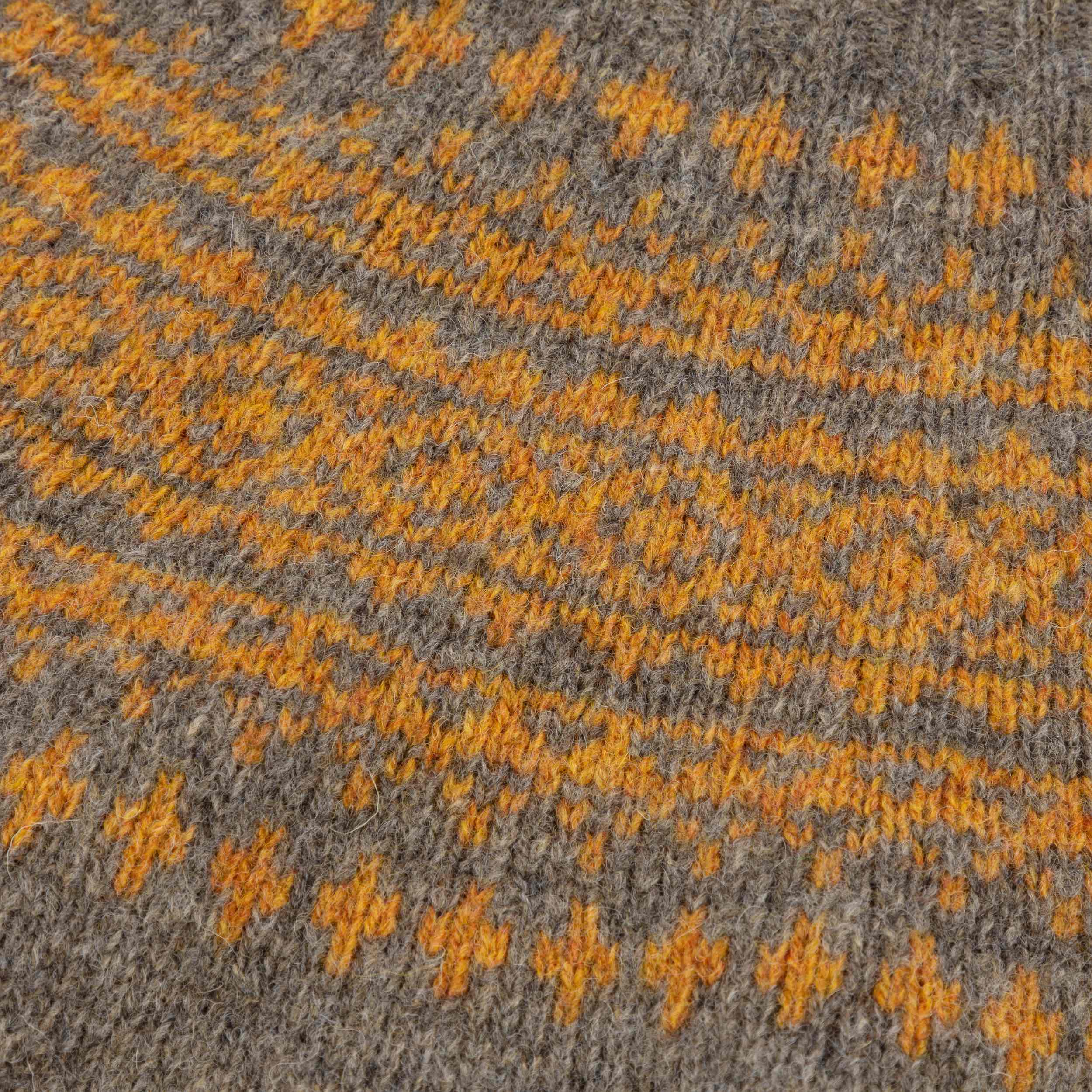 Shetland Lambswool Yoke Jumper - Image 5