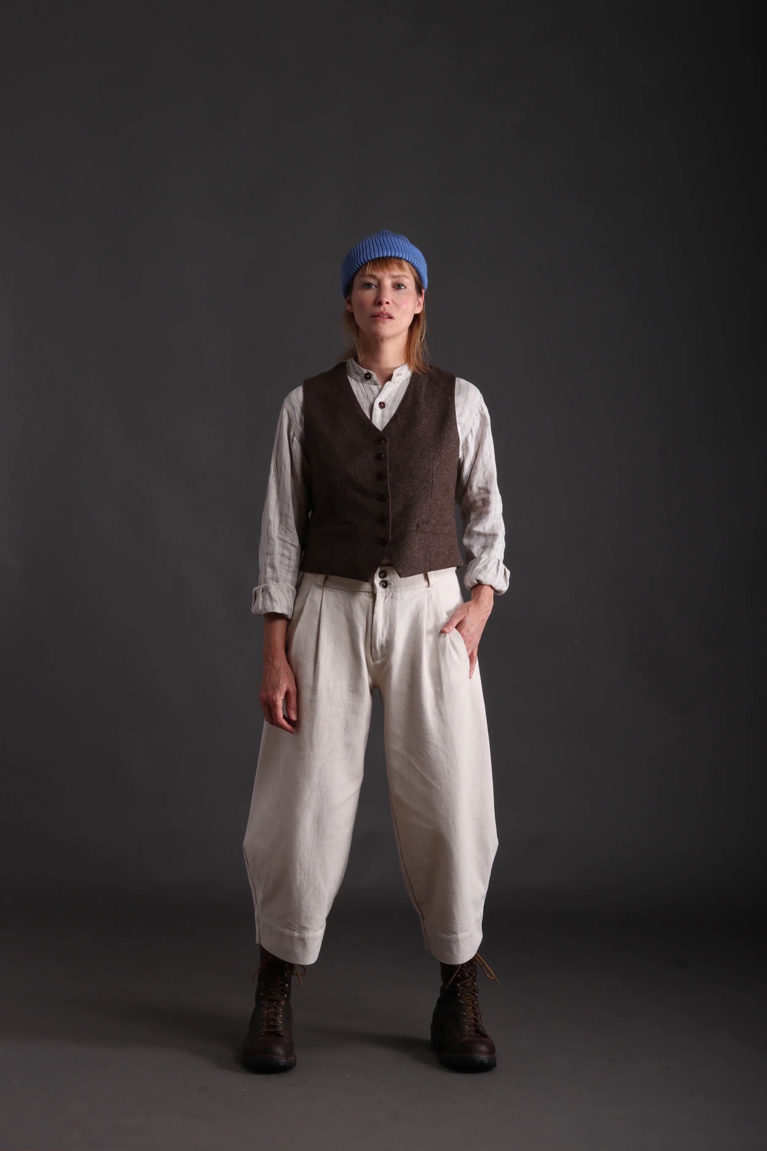 Women's Wool Waistcoat - Image 3