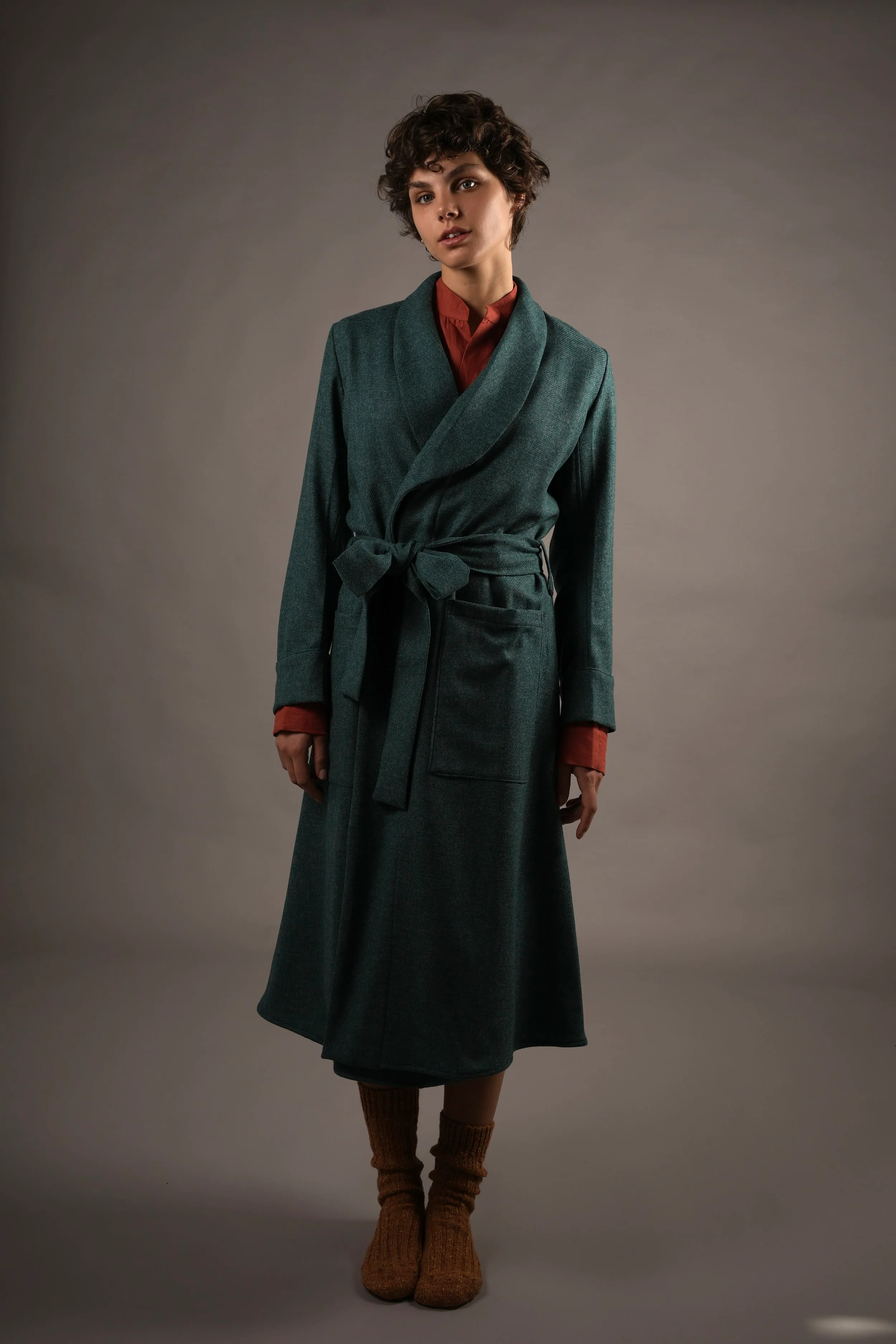 Wool Dressing Gown - Image 11