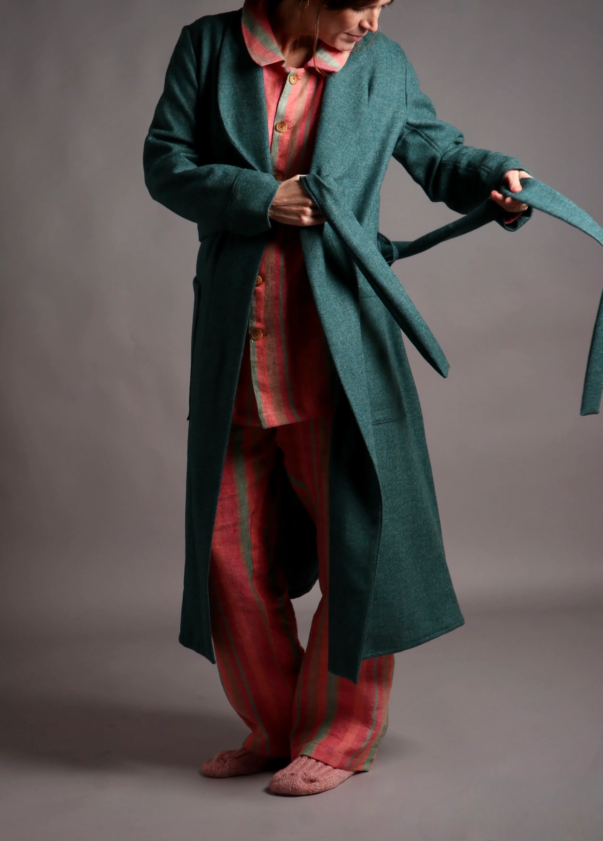 Wool Dressing Gown - Image 12