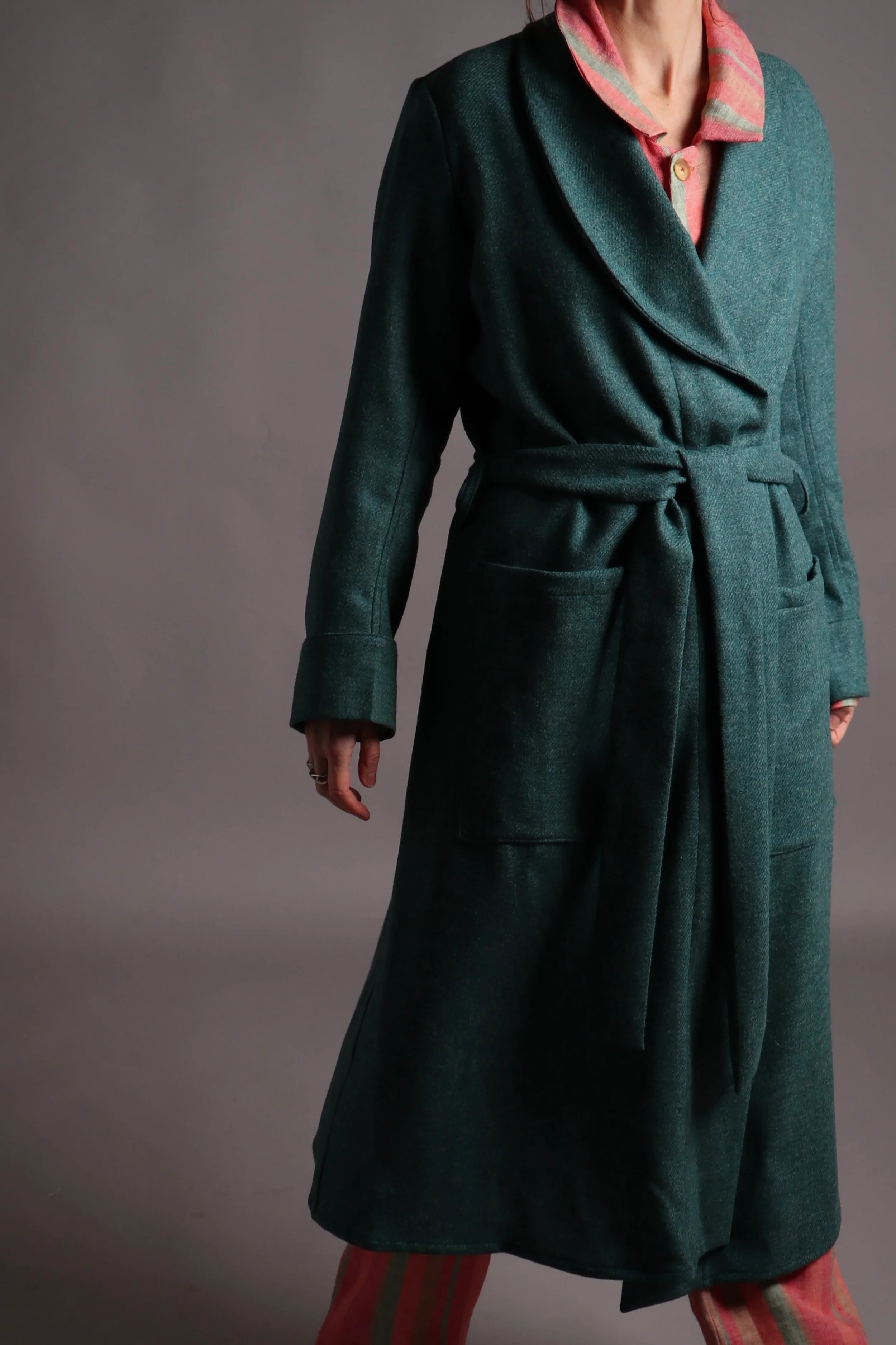 Wool Dressing Gown - Image 13