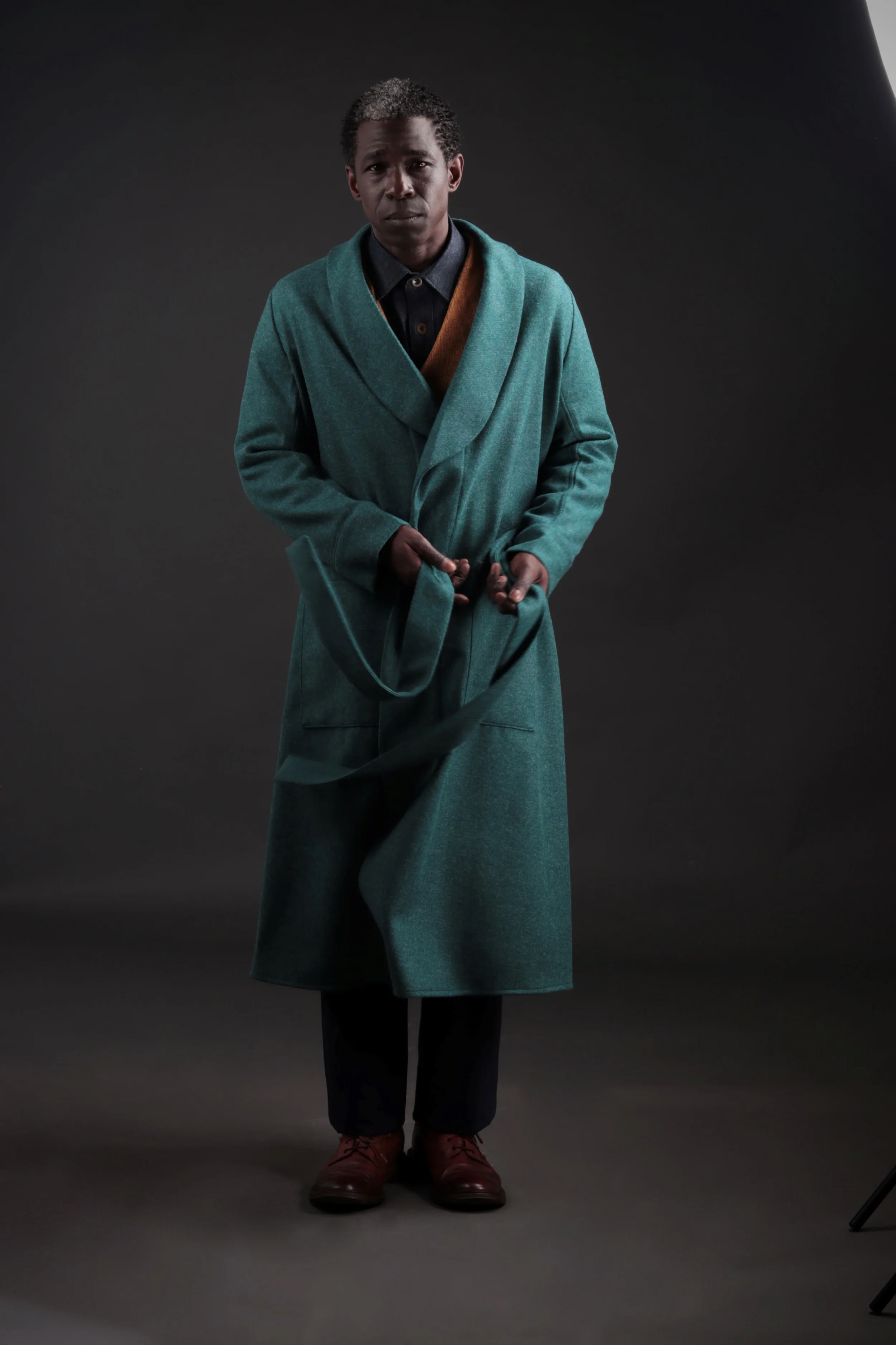 Wool Dressing Gown - Image 5