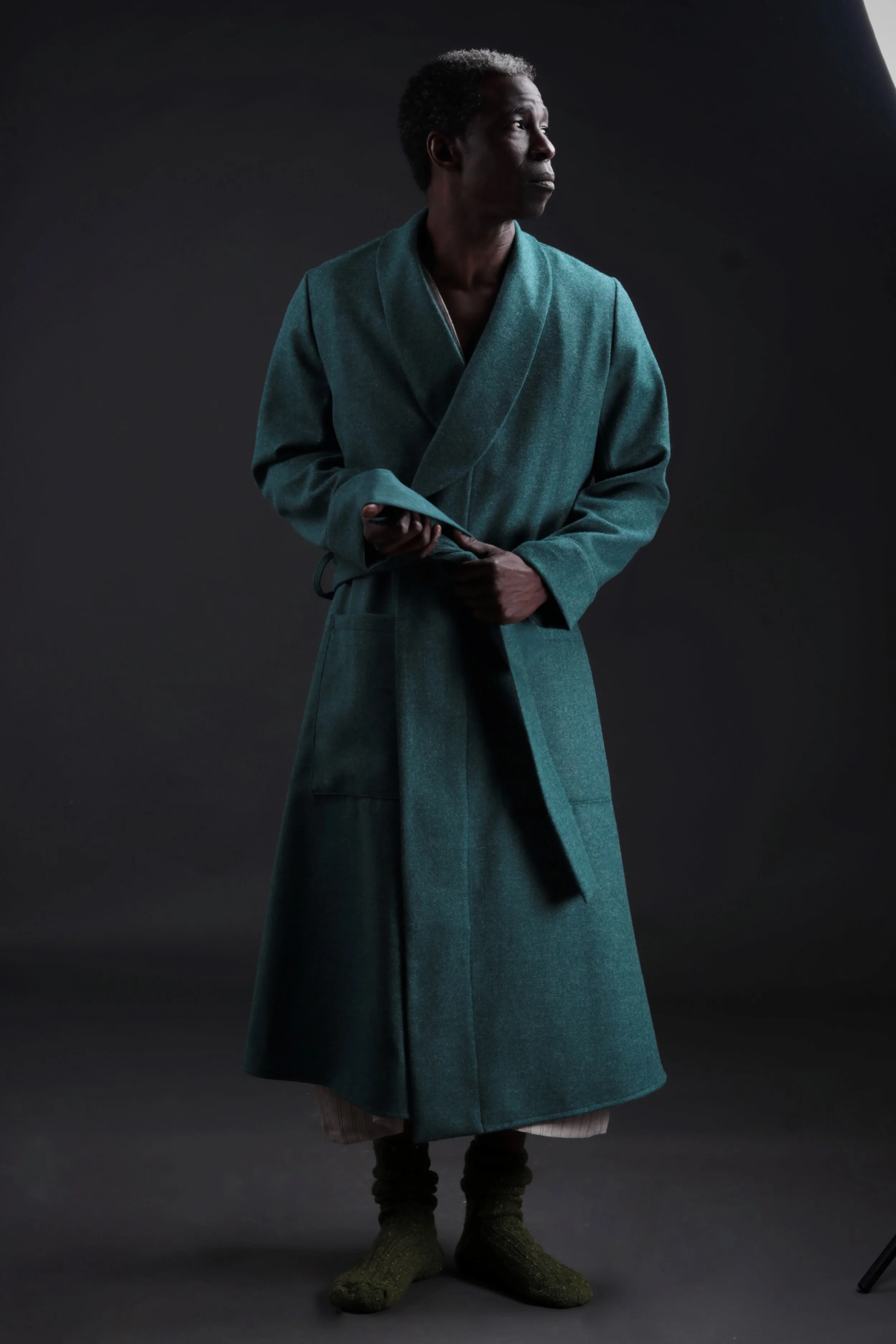 Wool Dressing Gown - Image 8