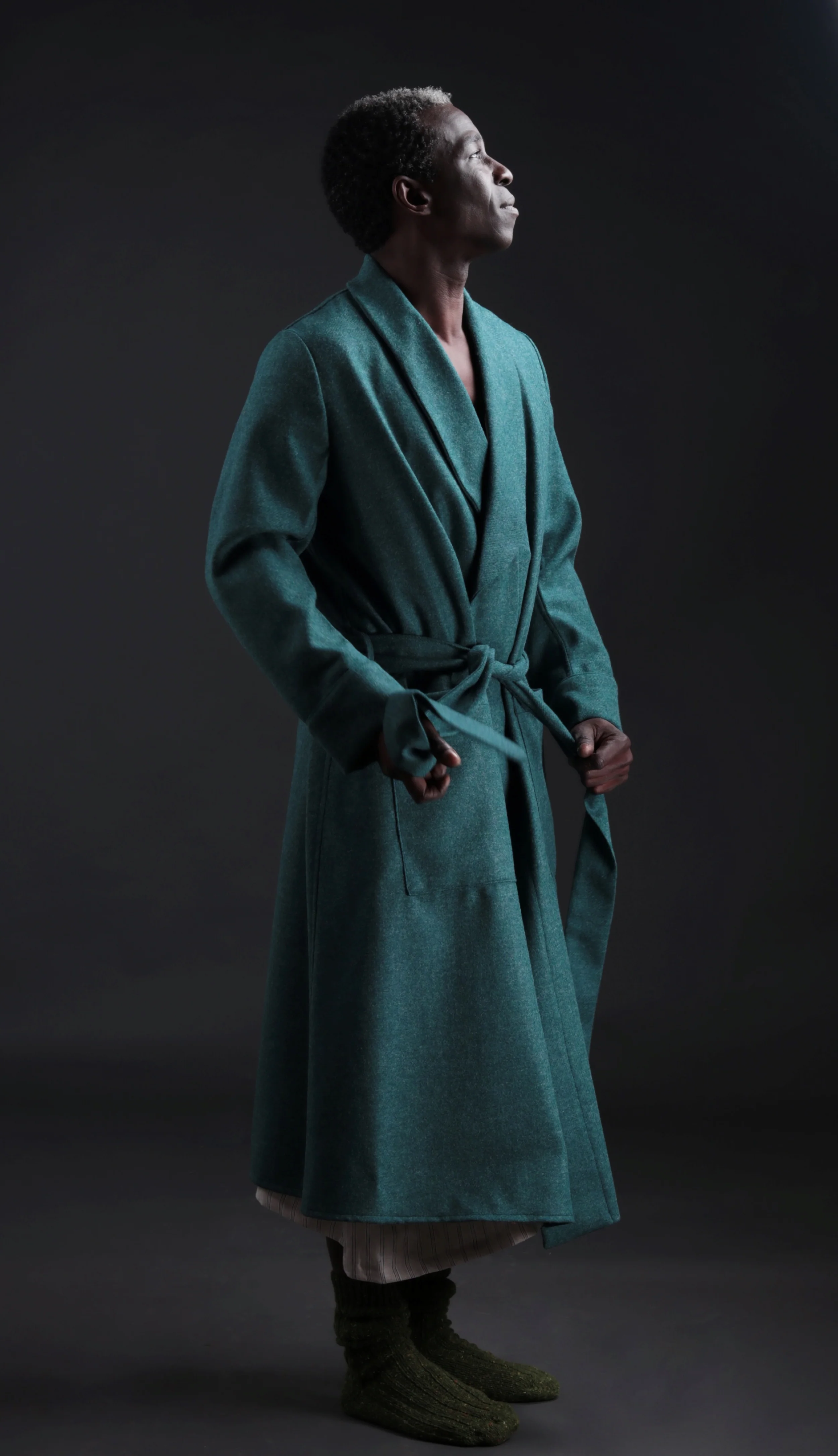 Wool Dressing Gown - Image 9
