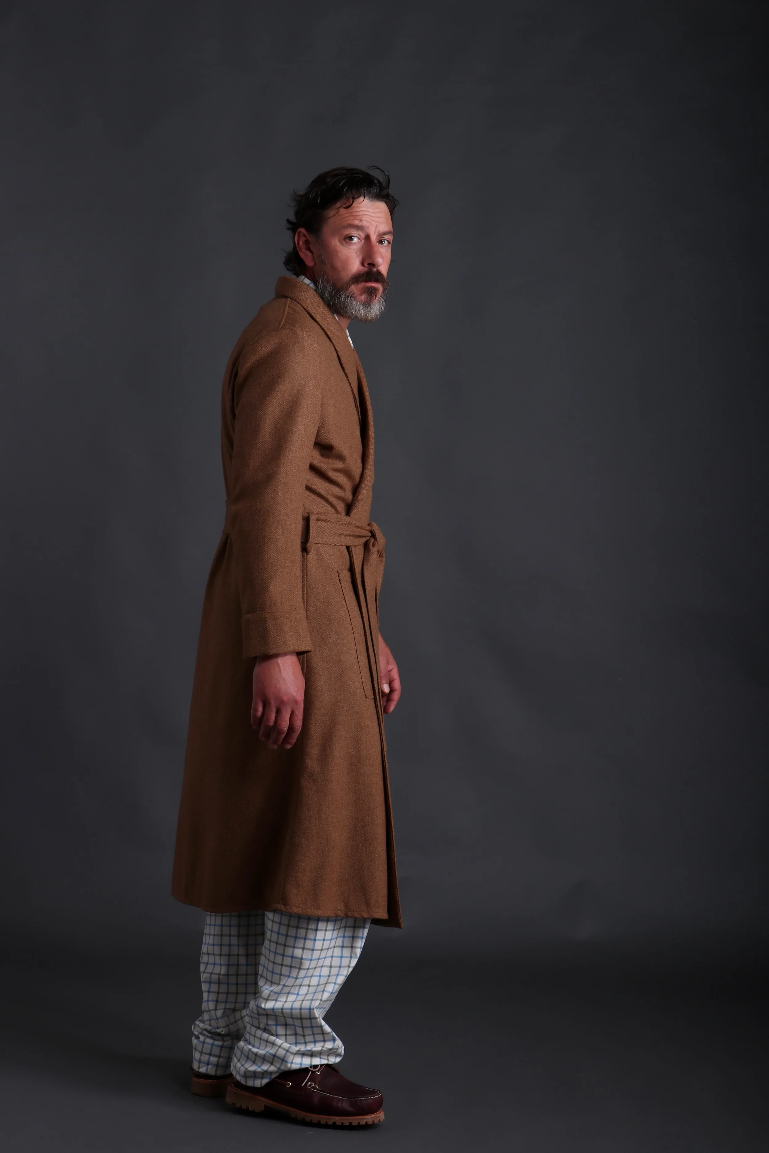 Wool Dressing Gown - Image 6