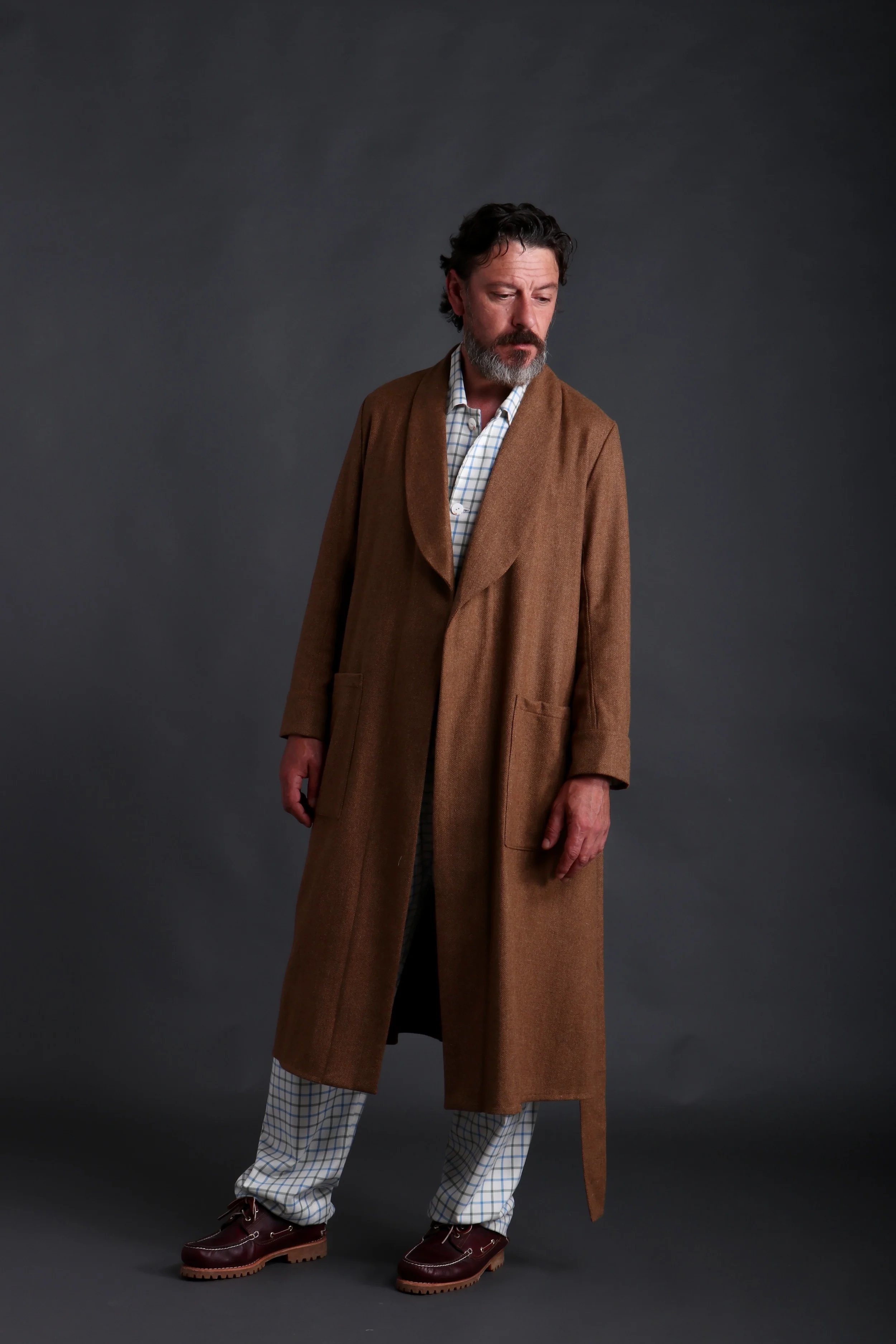 Wool Dressing Gown - Image 8