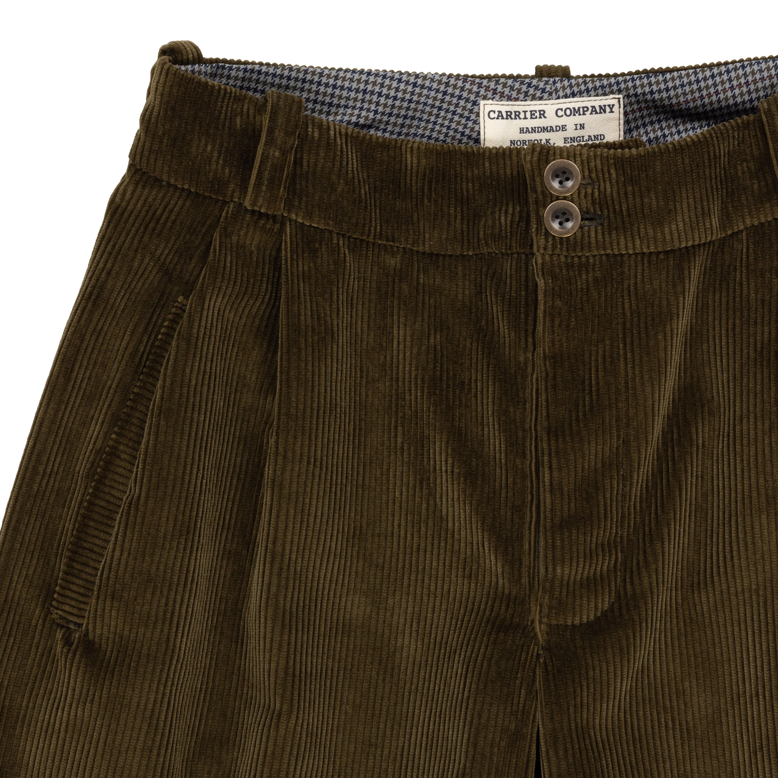 Dutch Trouser in Olive Corduroy - Image 2