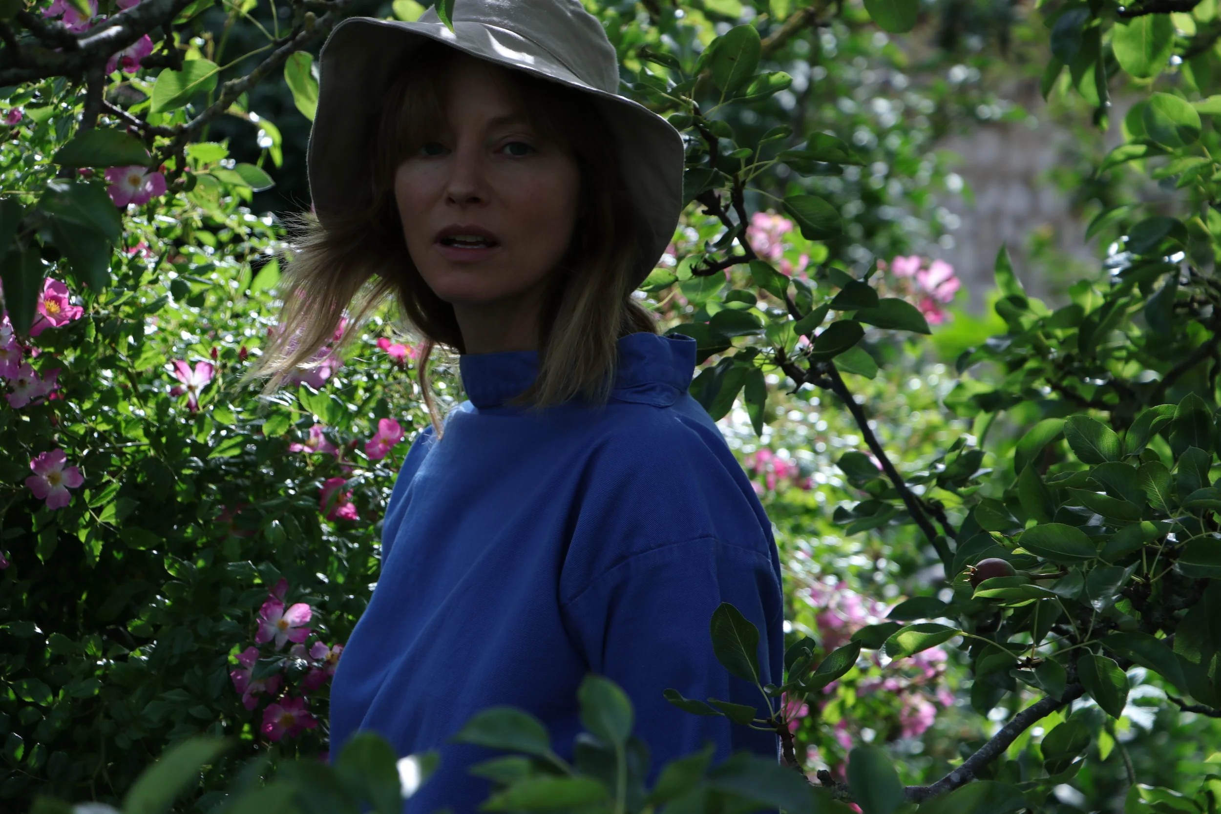 Sun Hat Seeded Denim - Image 6