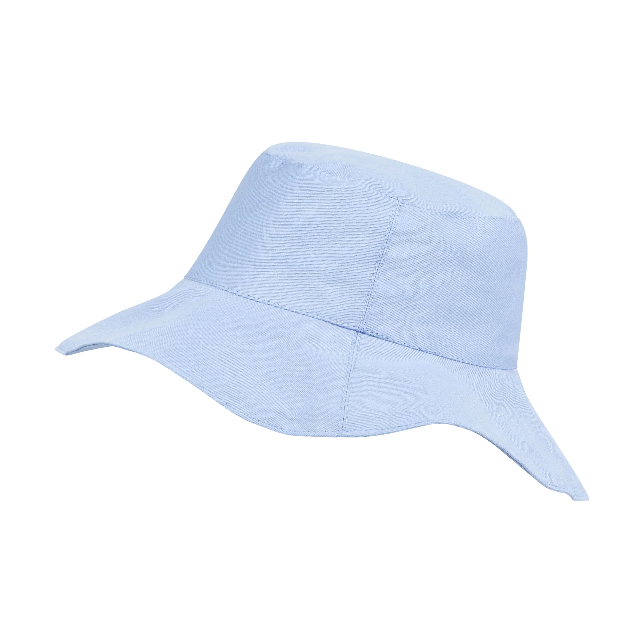 Cotton Sun Hat Navy & Powder Bl - Image 2