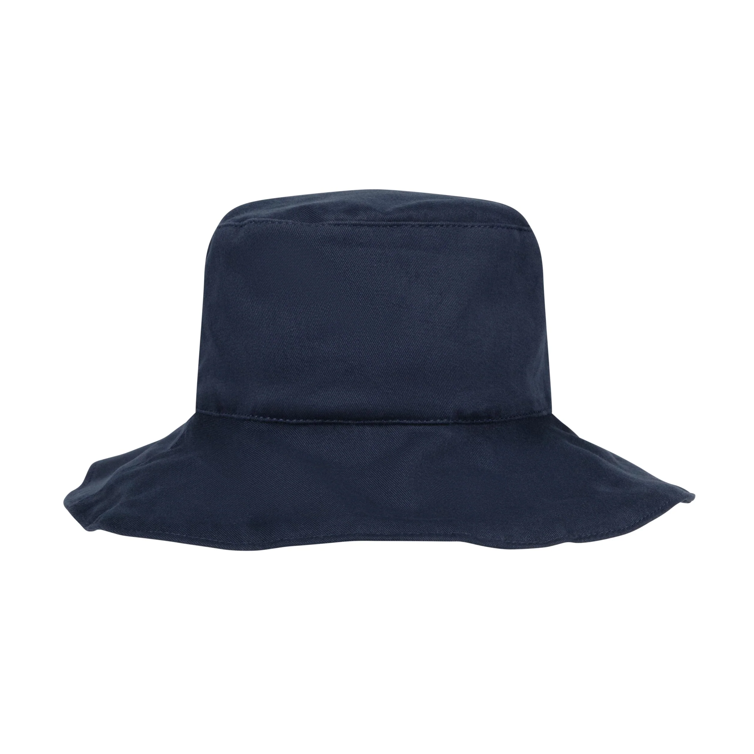 Cotton Sun Hat Navy & Powder Bl - Image 4