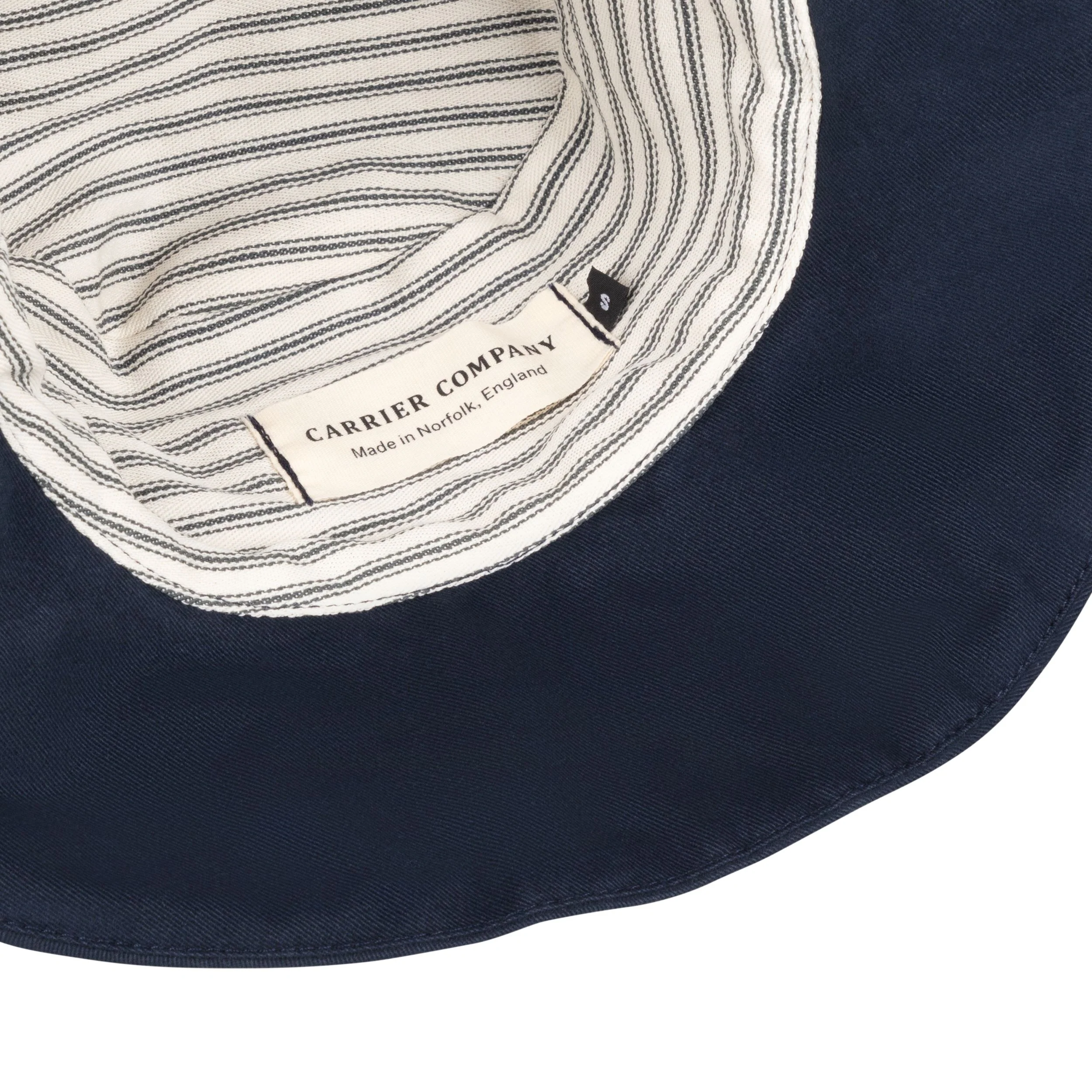 Cotton Sun Hat Navy & Powder Bl - Image 7