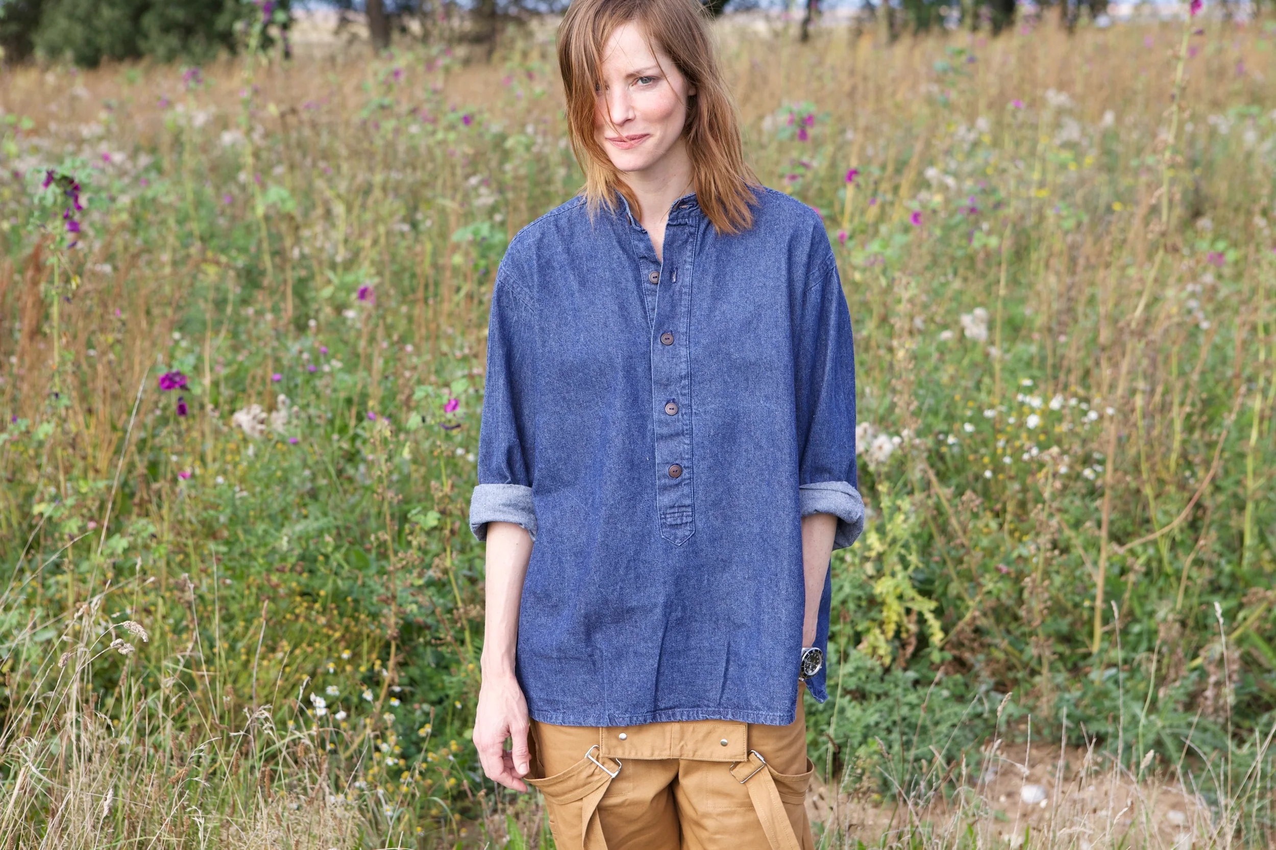 Denim Work Shirt - Image 8