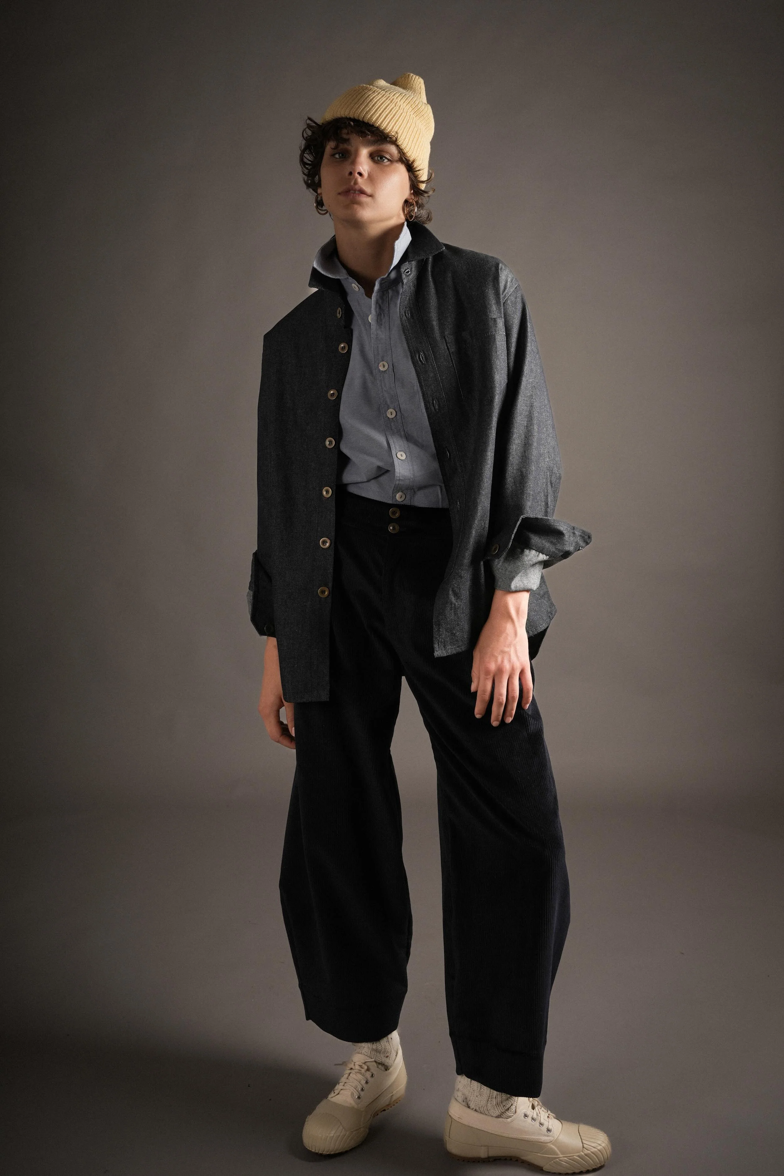 Dutch Trouser in Navy Corduroy - Image 6