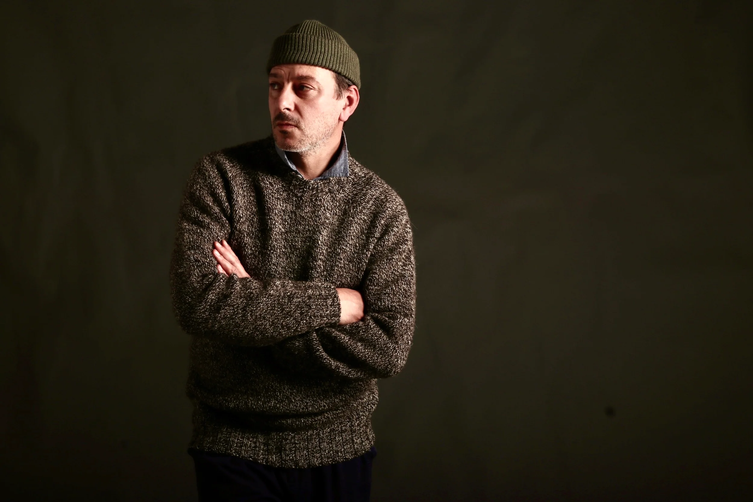 Heavy Heritage Breed Lambswool Jumper Dark Jacob - Image 13
