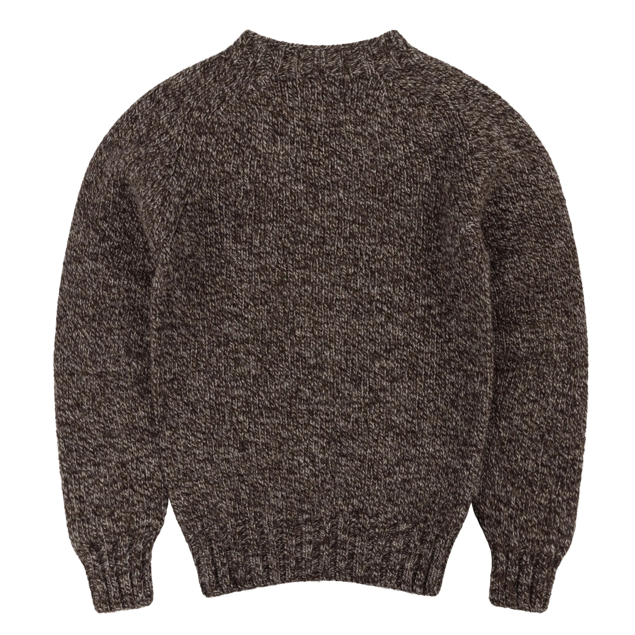 Heavy Heritage Breed Lambswool Jumper Dark Jacob - Image 2