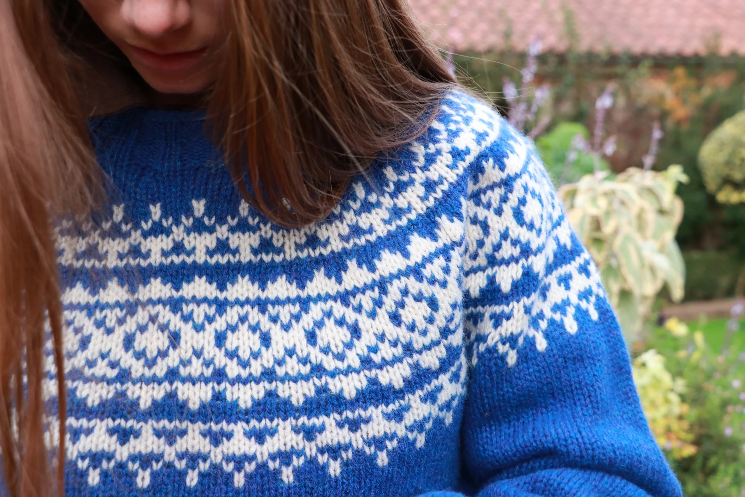 Heavy Yoke Crew Neck Sweater - Image 7