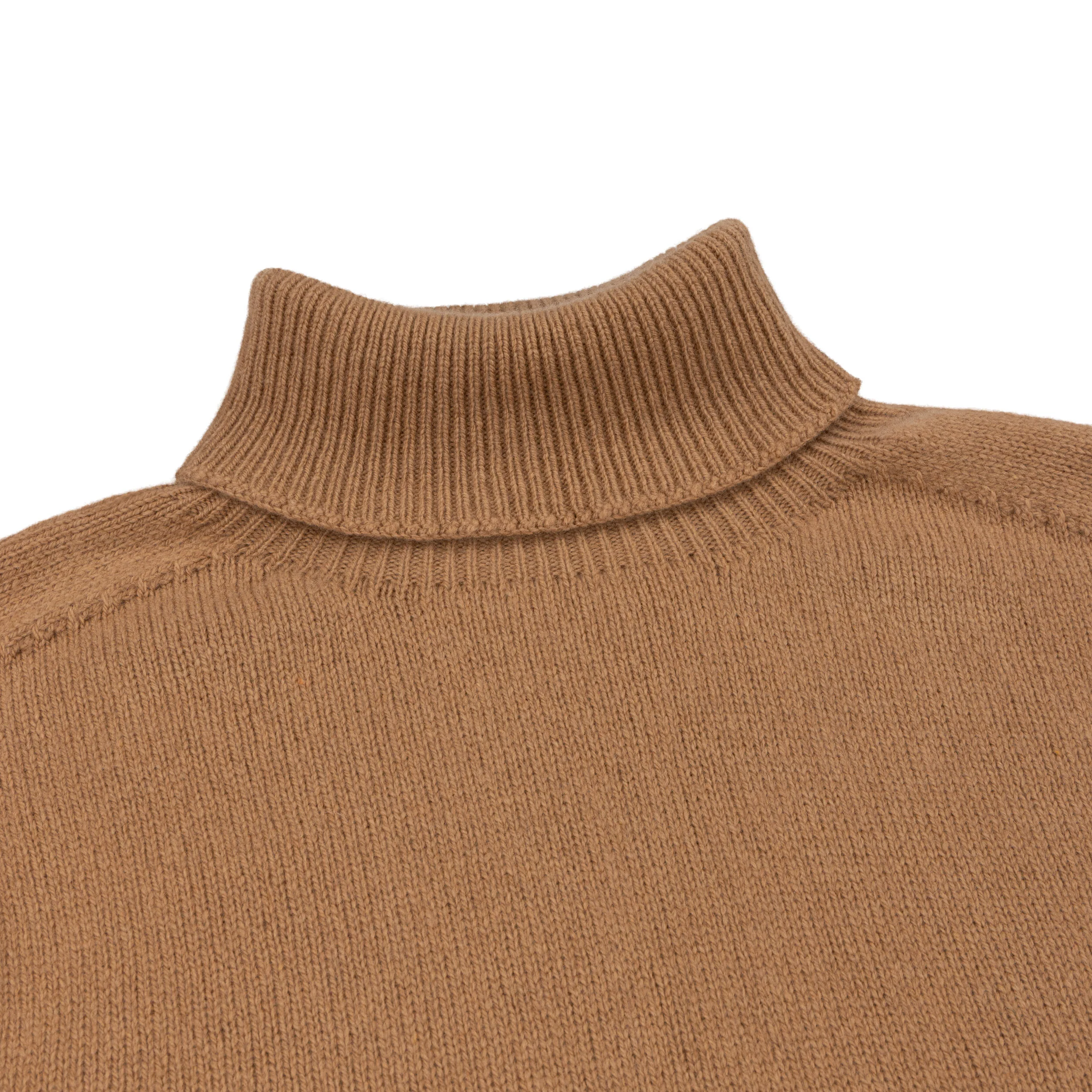 Merino & Cashmere Supersoft Roll Neck Jumper - Image 3