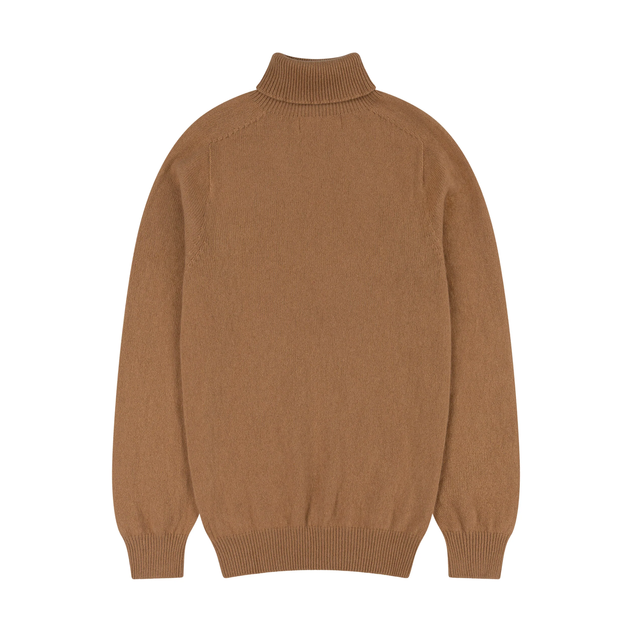 Merino & Cashmere Supersoft Roll Neck Jumper - Image 4