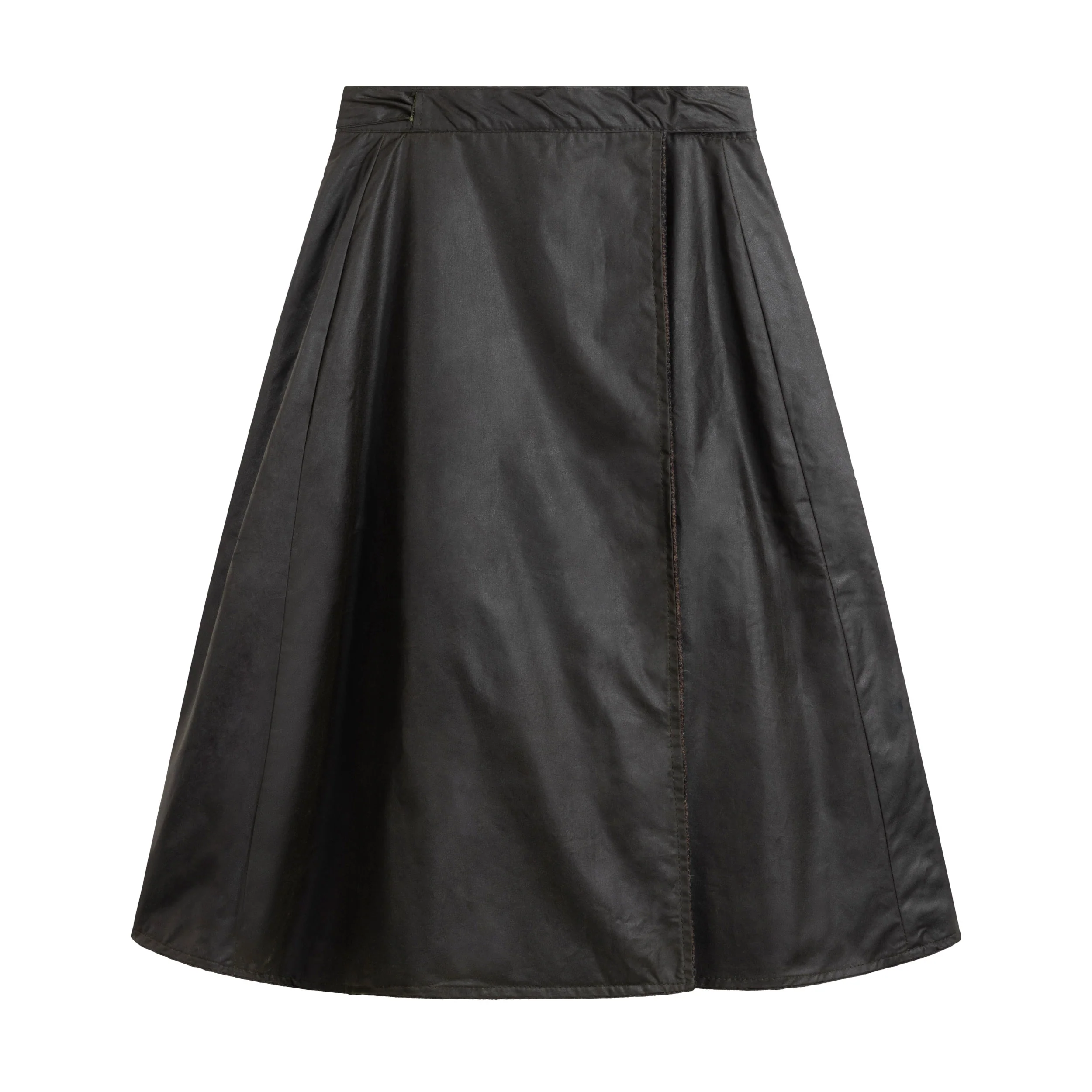 Oilskin Wrap Skirt - Image 2