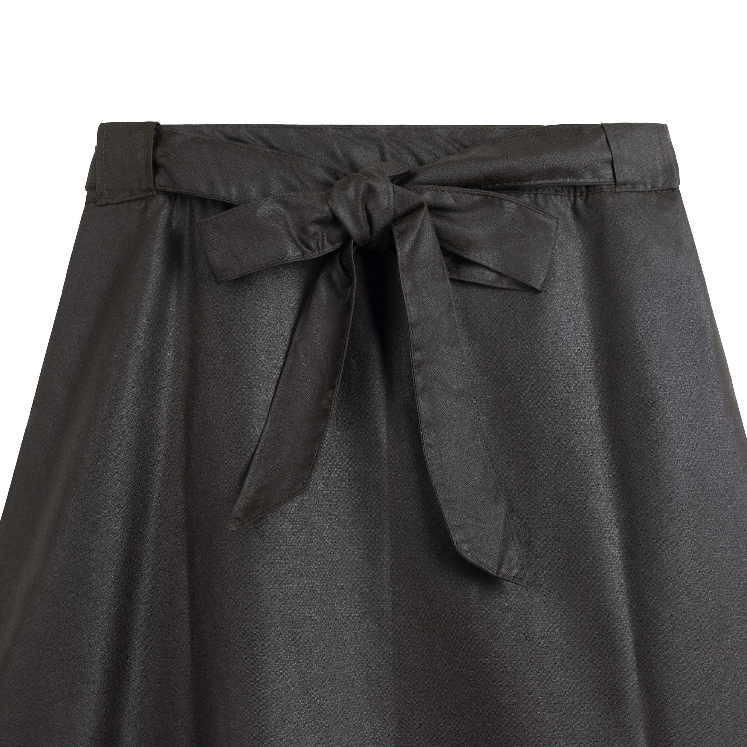 Oilskin Wrap Skirt - Image 4