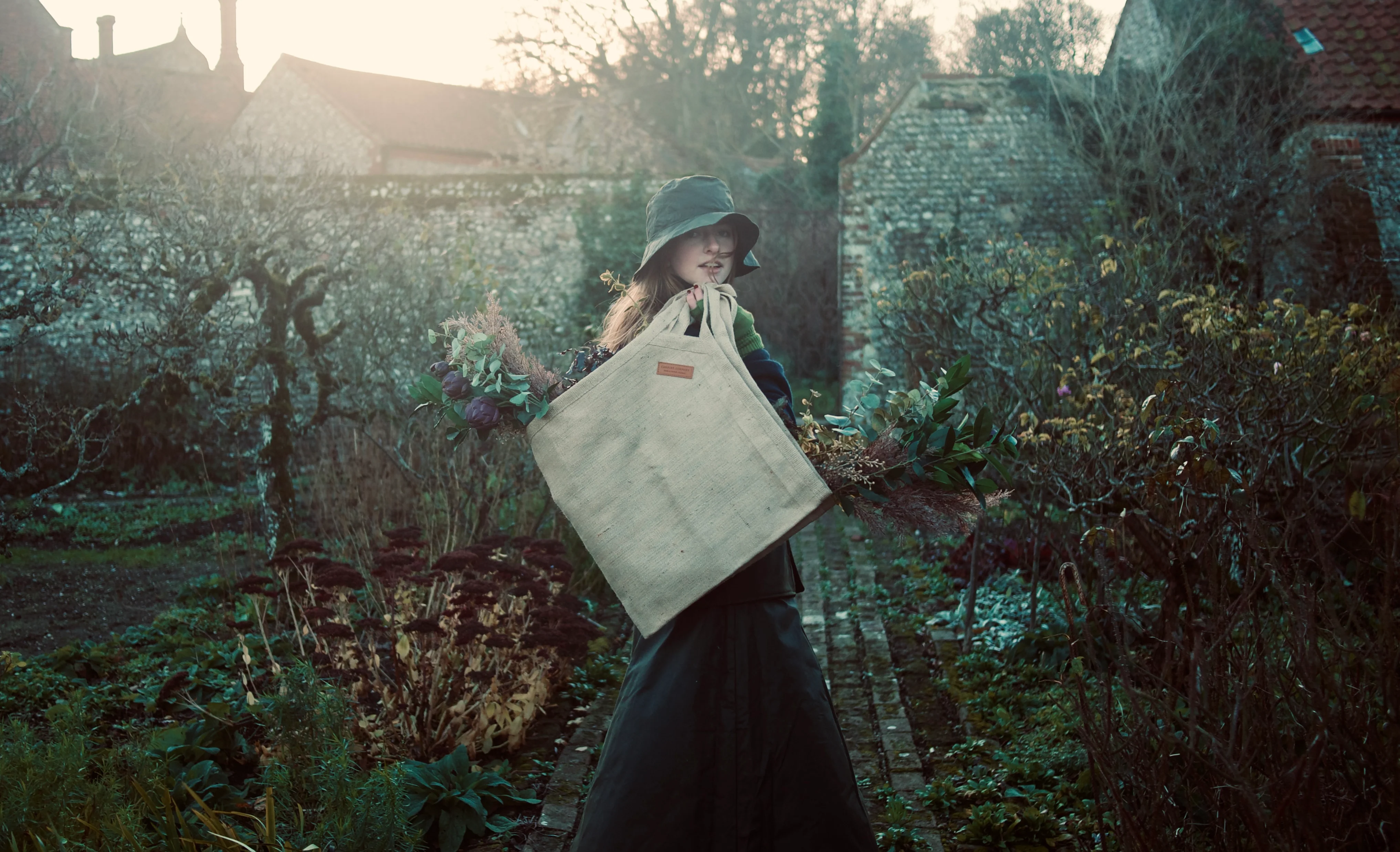 Oilskin Wrap Skirt - Image 6