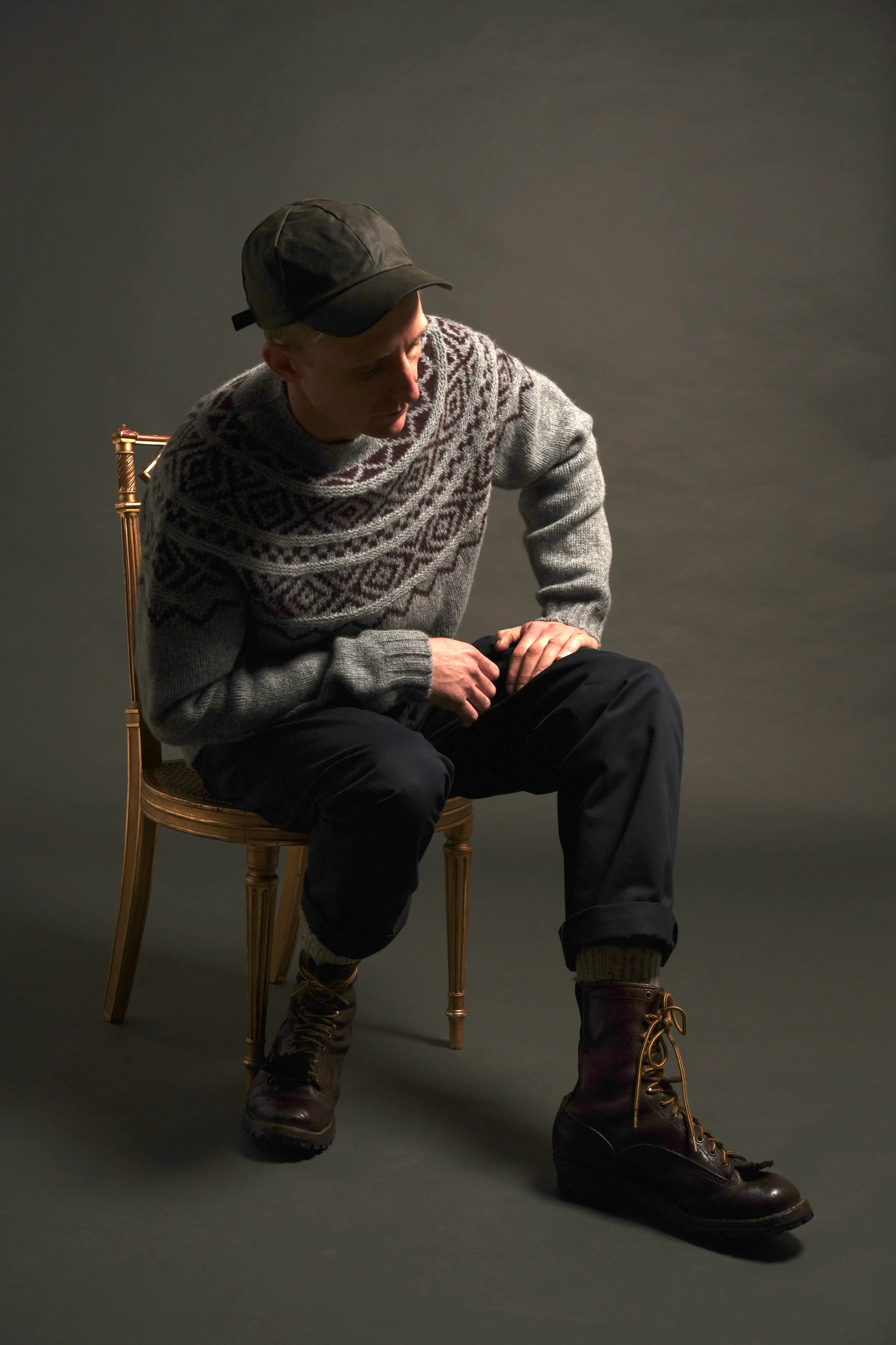 Oilskin Cap Olive - Image 8