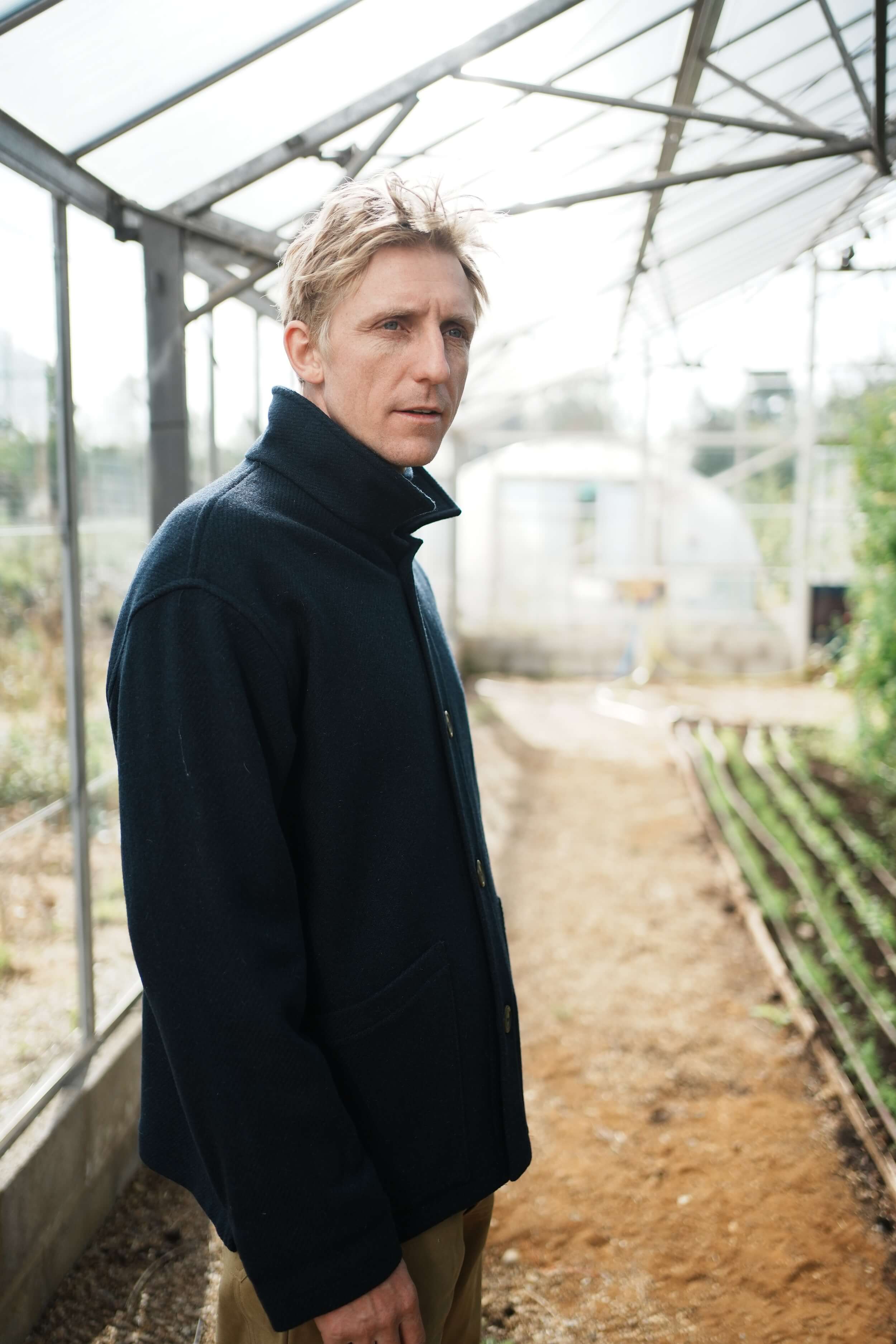Blakeney Wool Jacket Navy - Image 11
