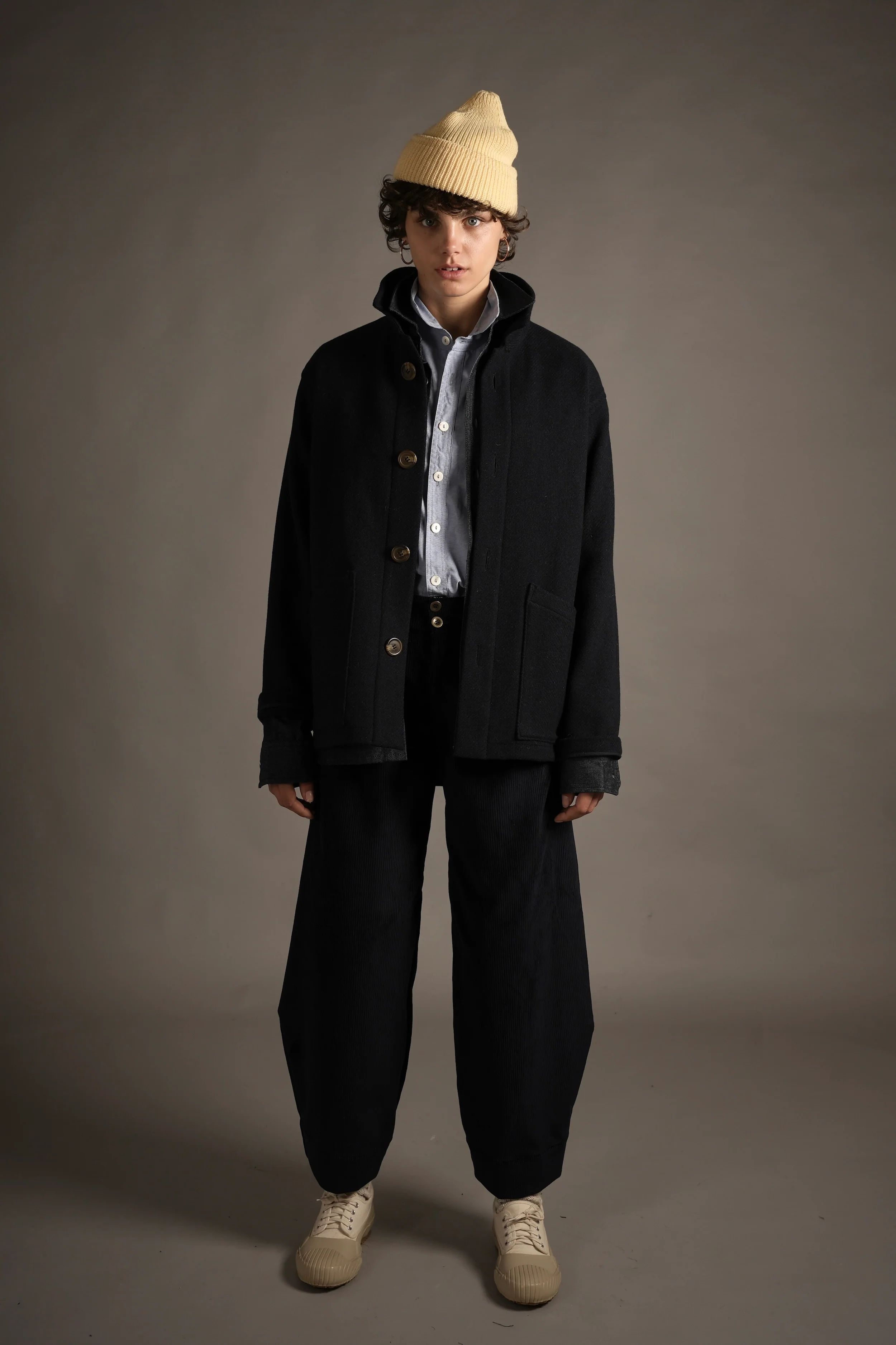 Blakeney Wool Jacket Navy - Image 5