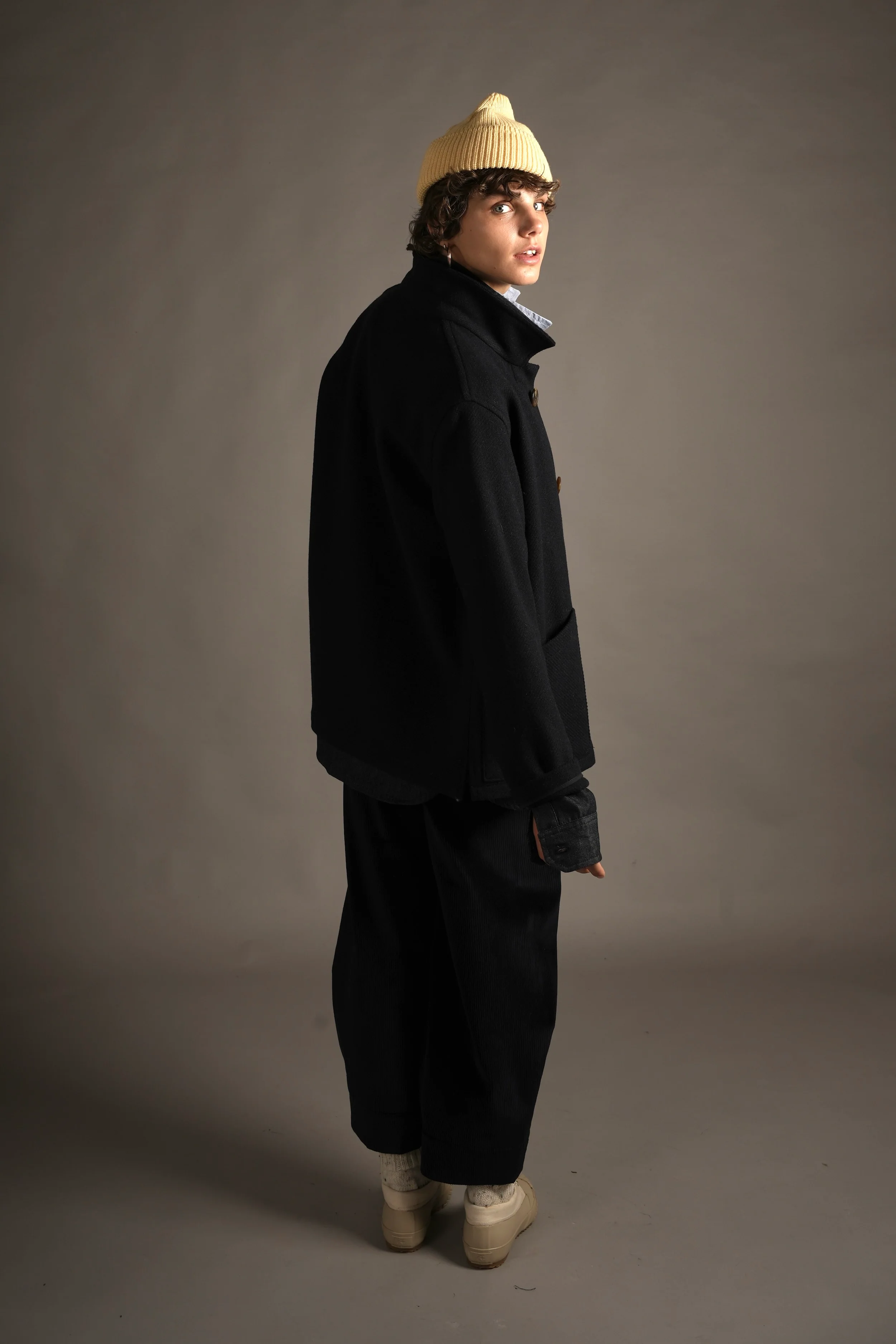 Blakeney Wool Jacket Navy - Image 6