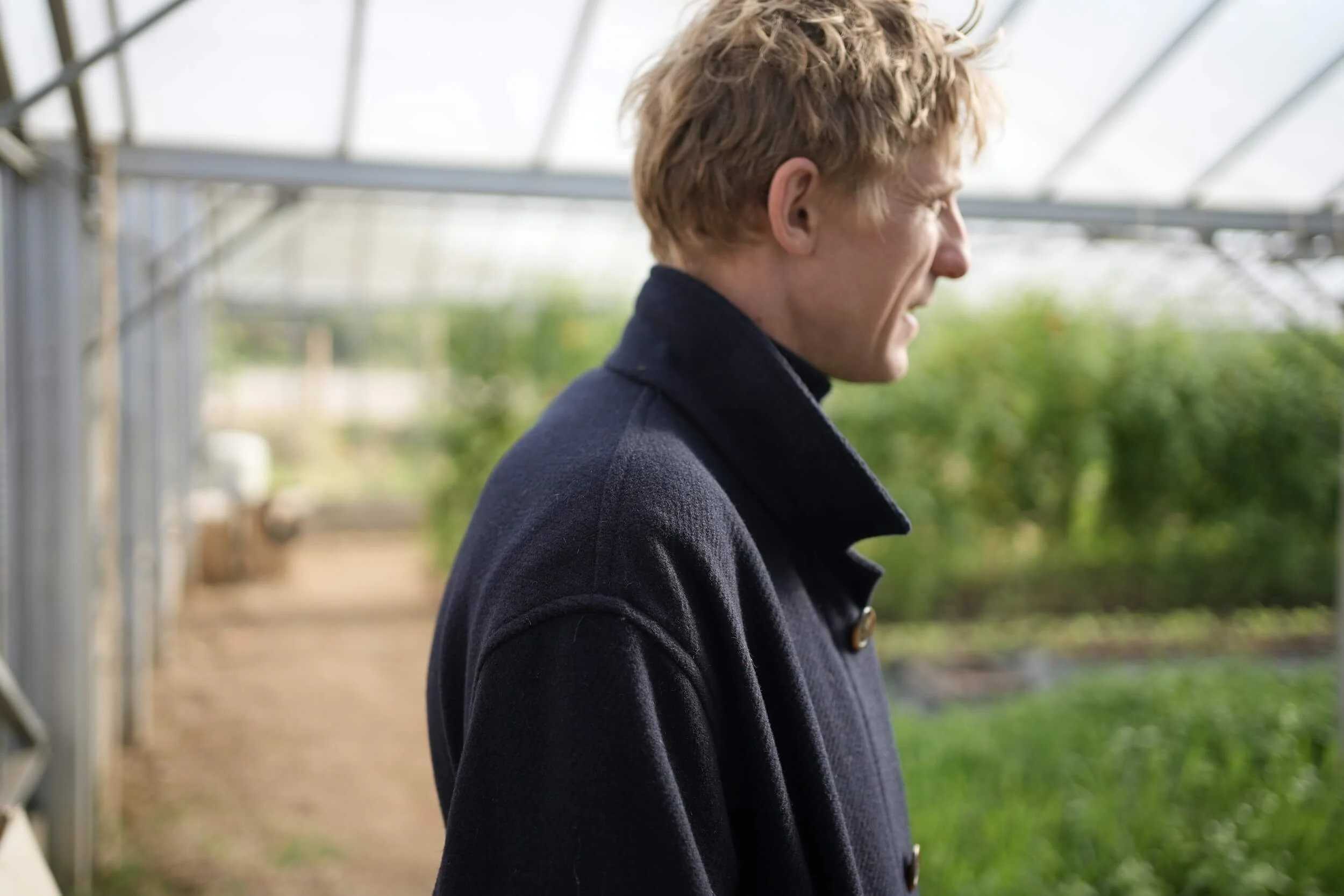 Blakeney Wool Jacket Navy - Image 7