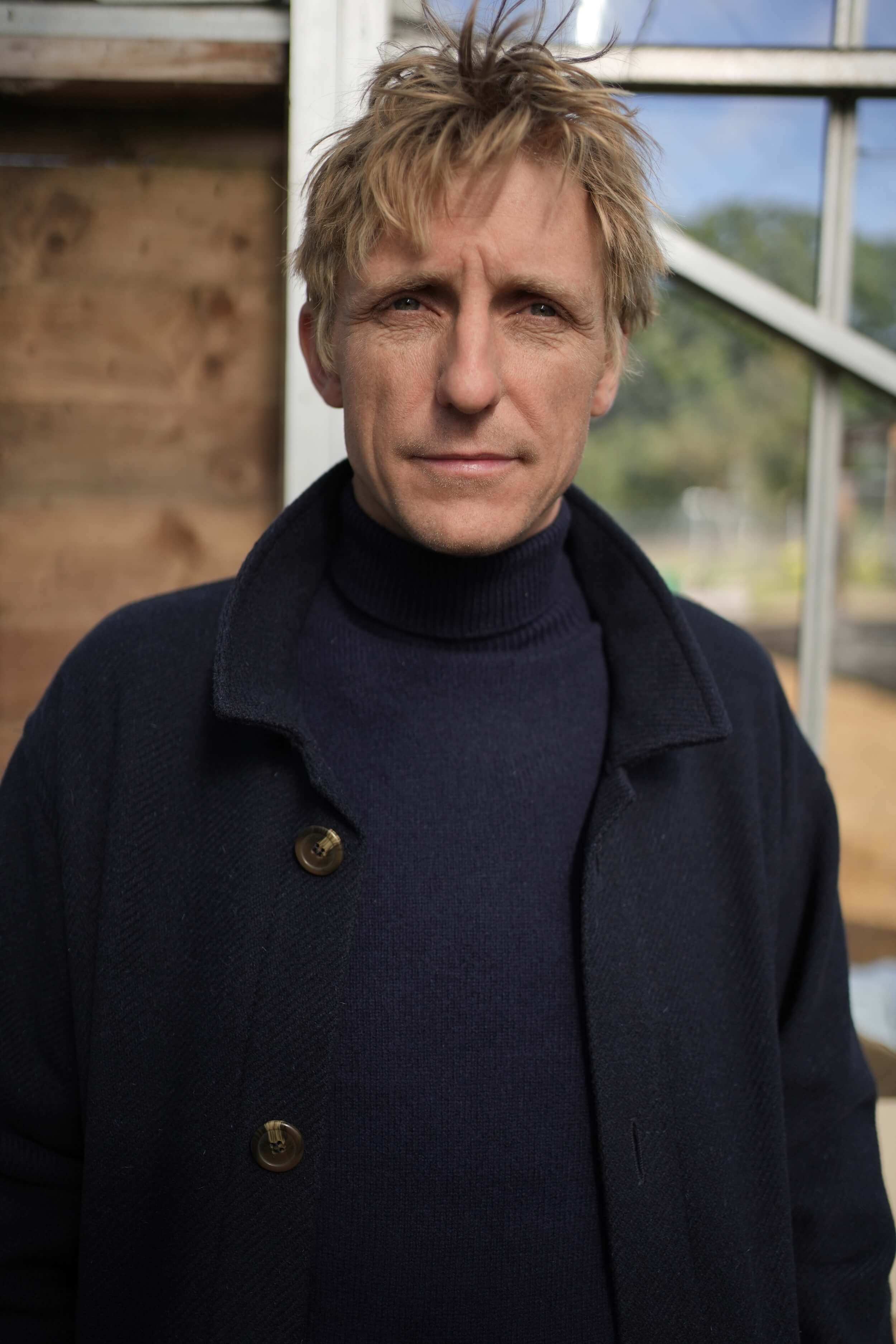Blakeney Wool Jacket Navy - Image 8