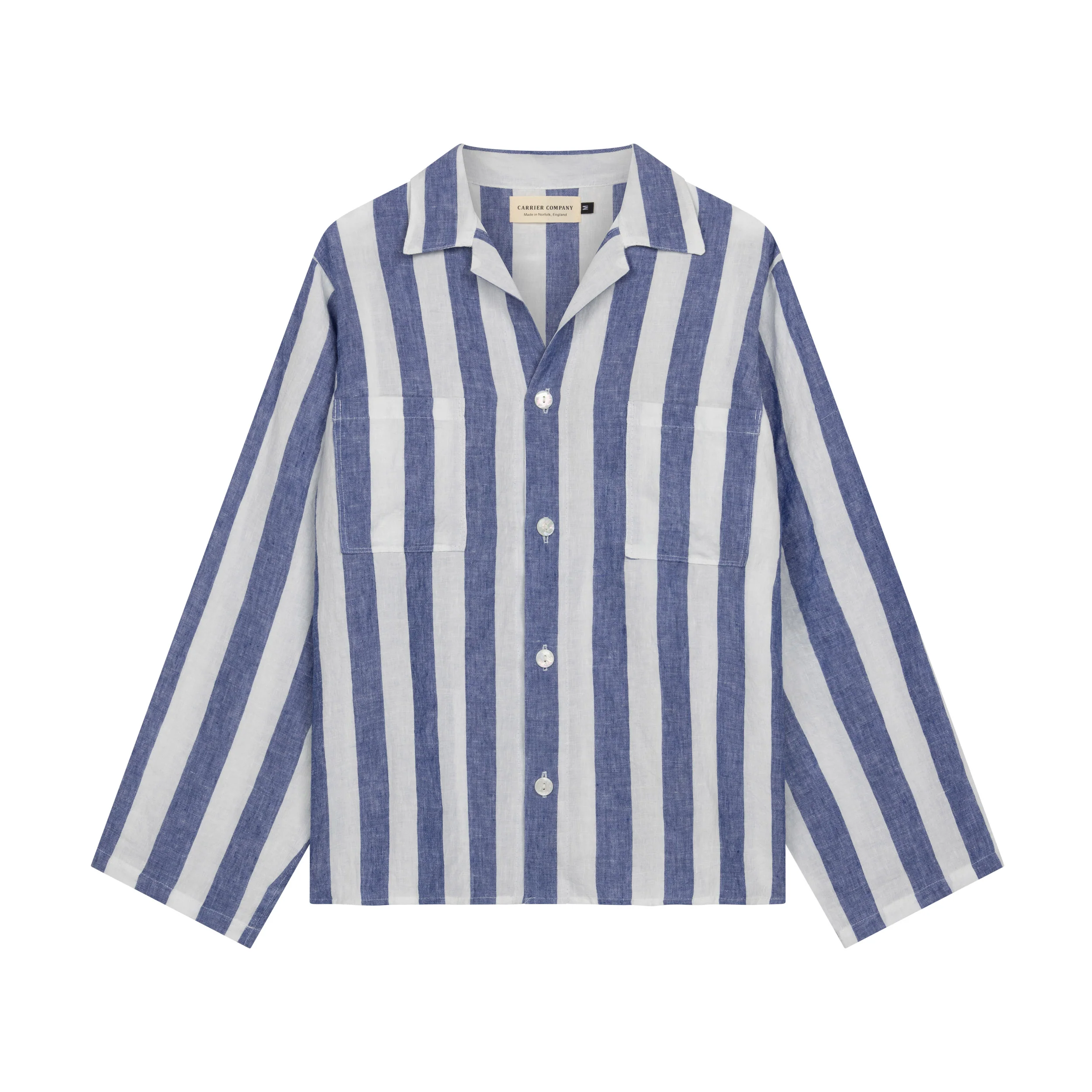 Striped Irish Linen Pyjamas