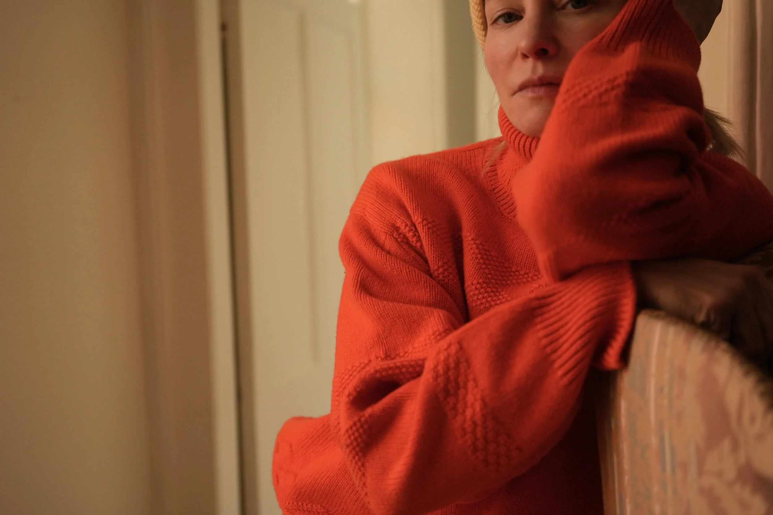 Textured Polo Neck - Image 5