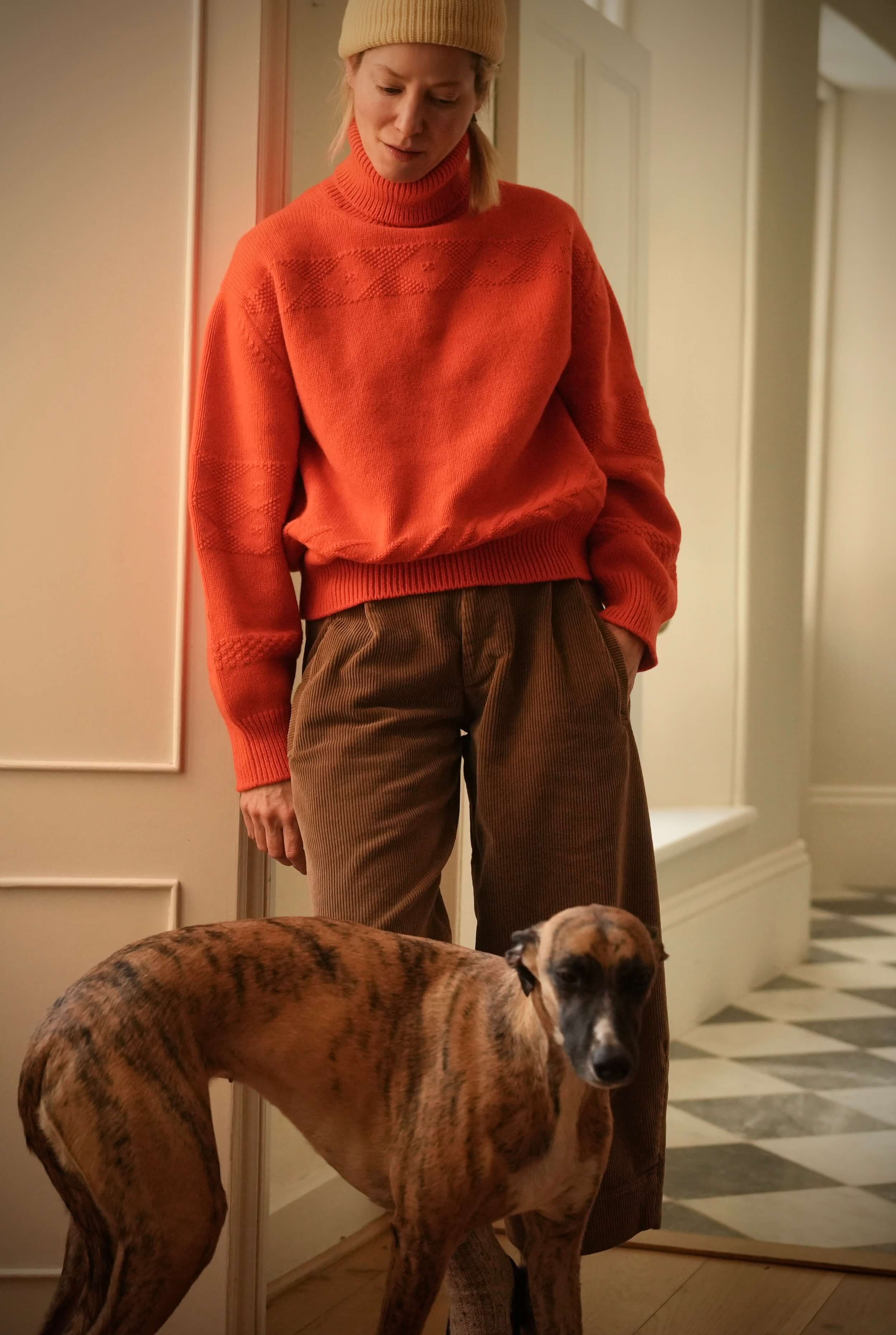 Textured Polo Neck - Image 7
