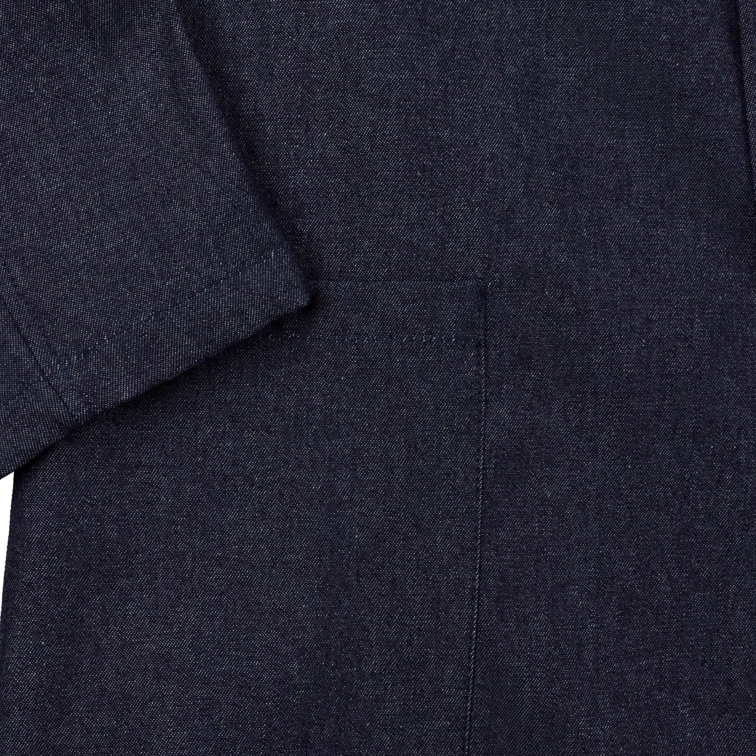 Three Button Jacket in Denim - Image 4