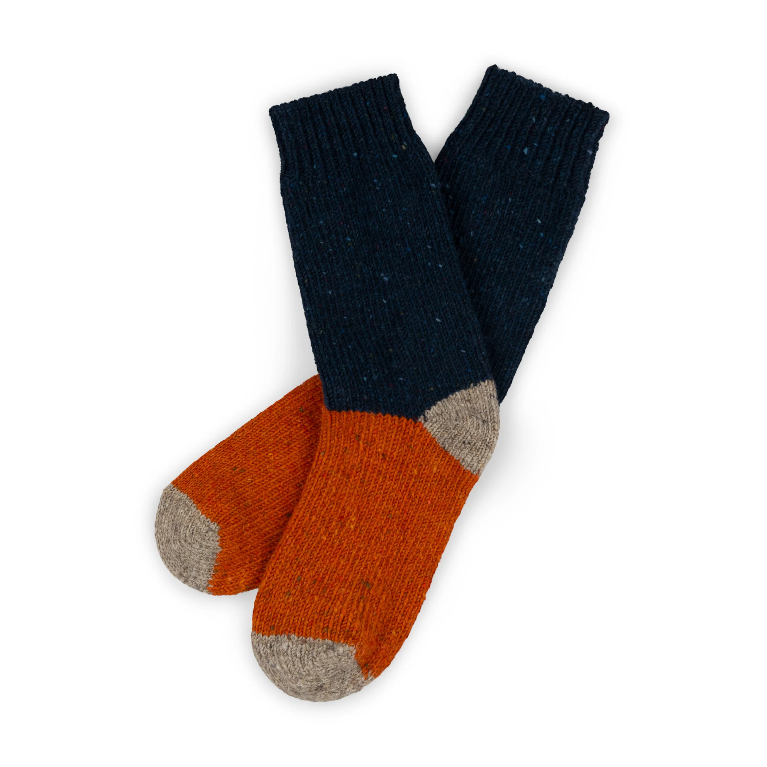 Tri- Colour Donegal Sock - Image 3