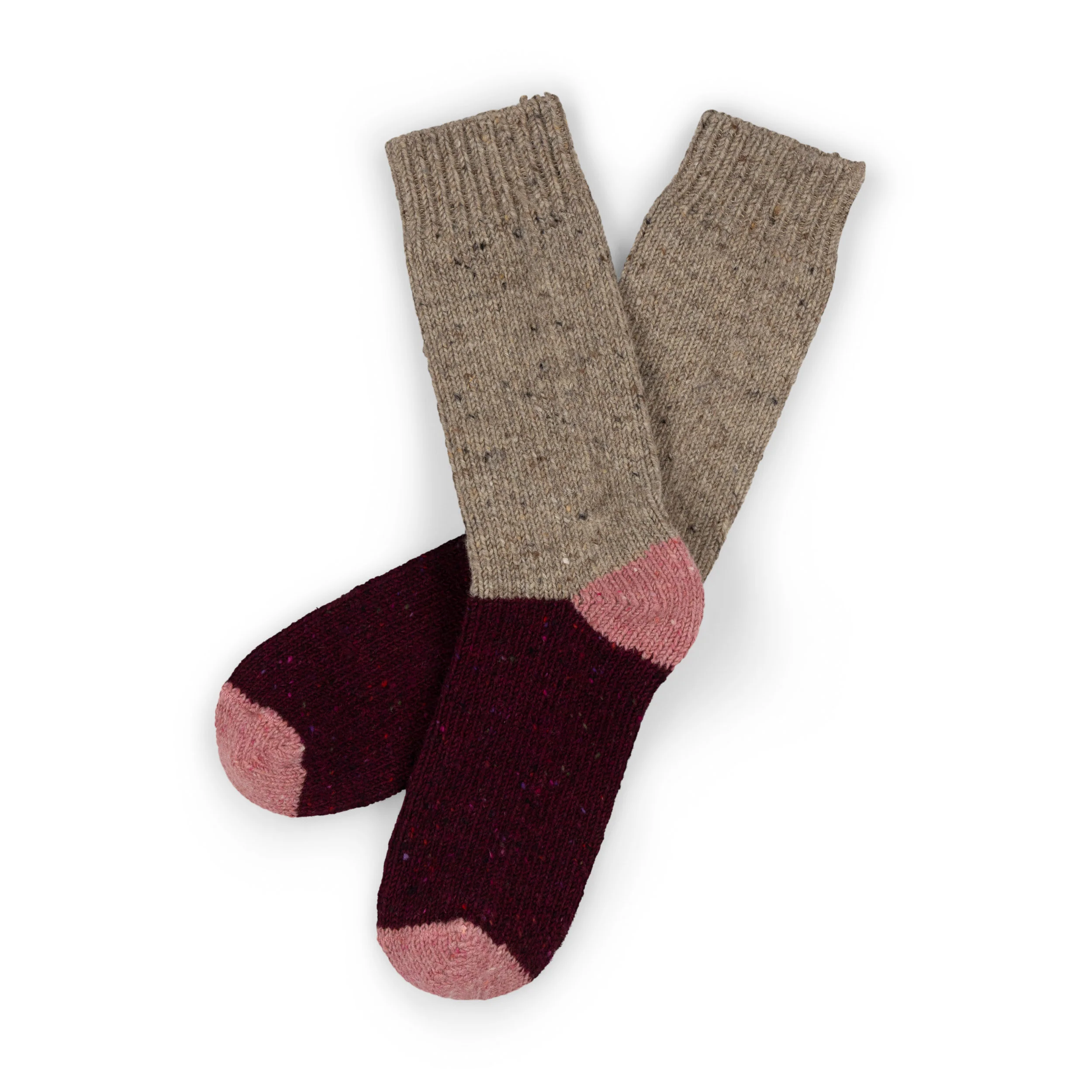 Tri- Colour Donegal Sock - Image 3