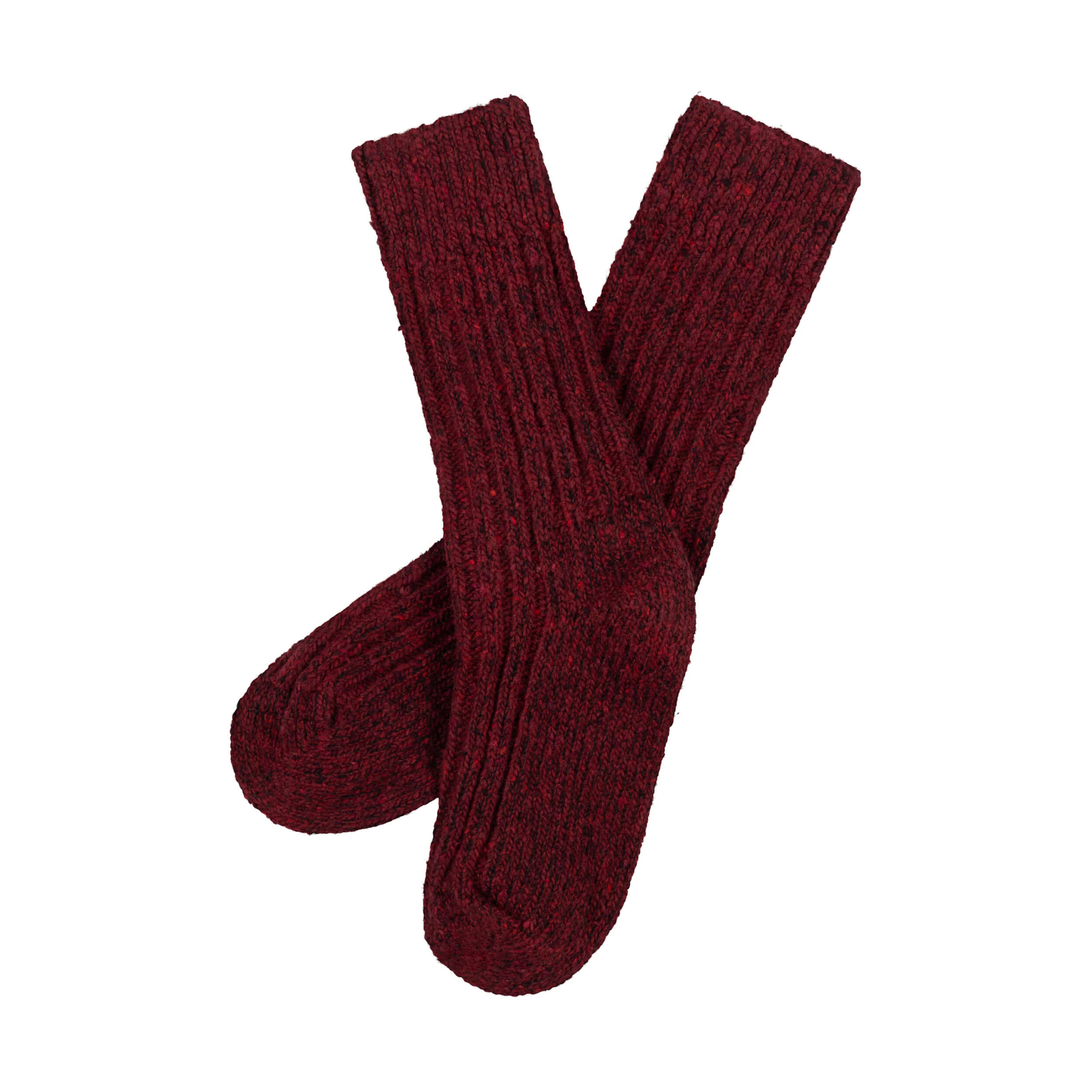 Wool Walking Sock Garnet