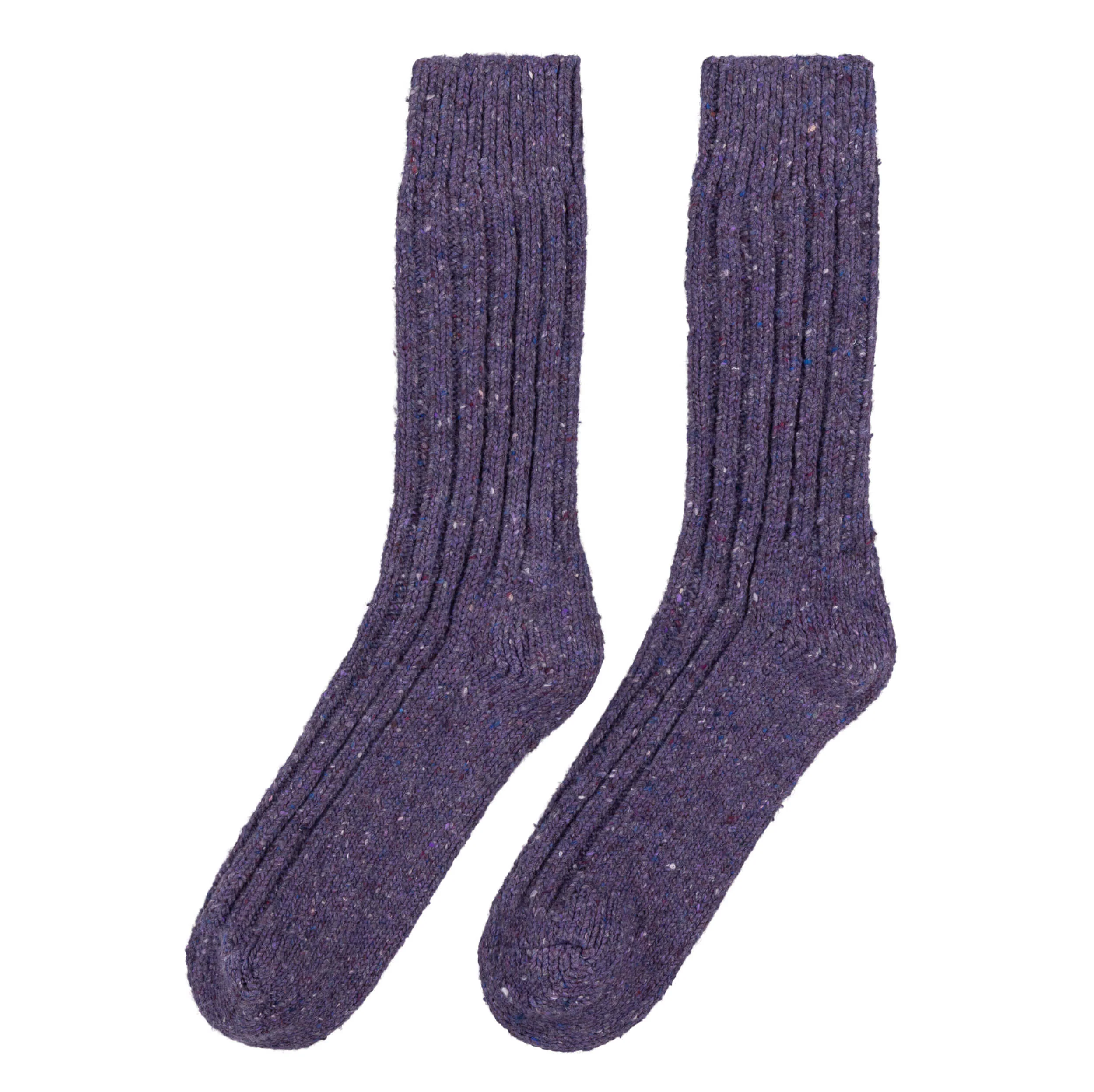 Wool Walking Sock Violet