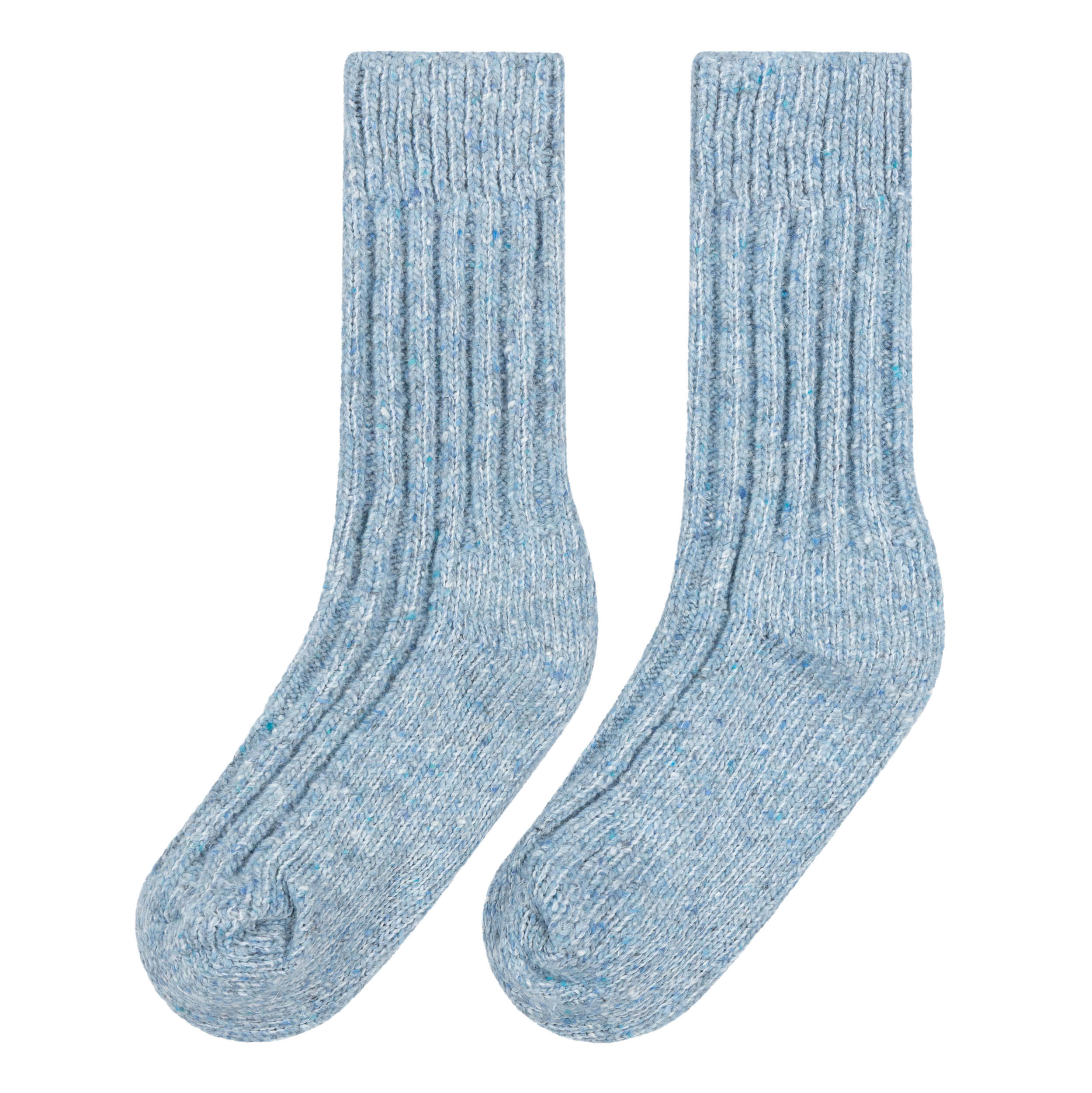 Wool Walking Sock Lt Blue