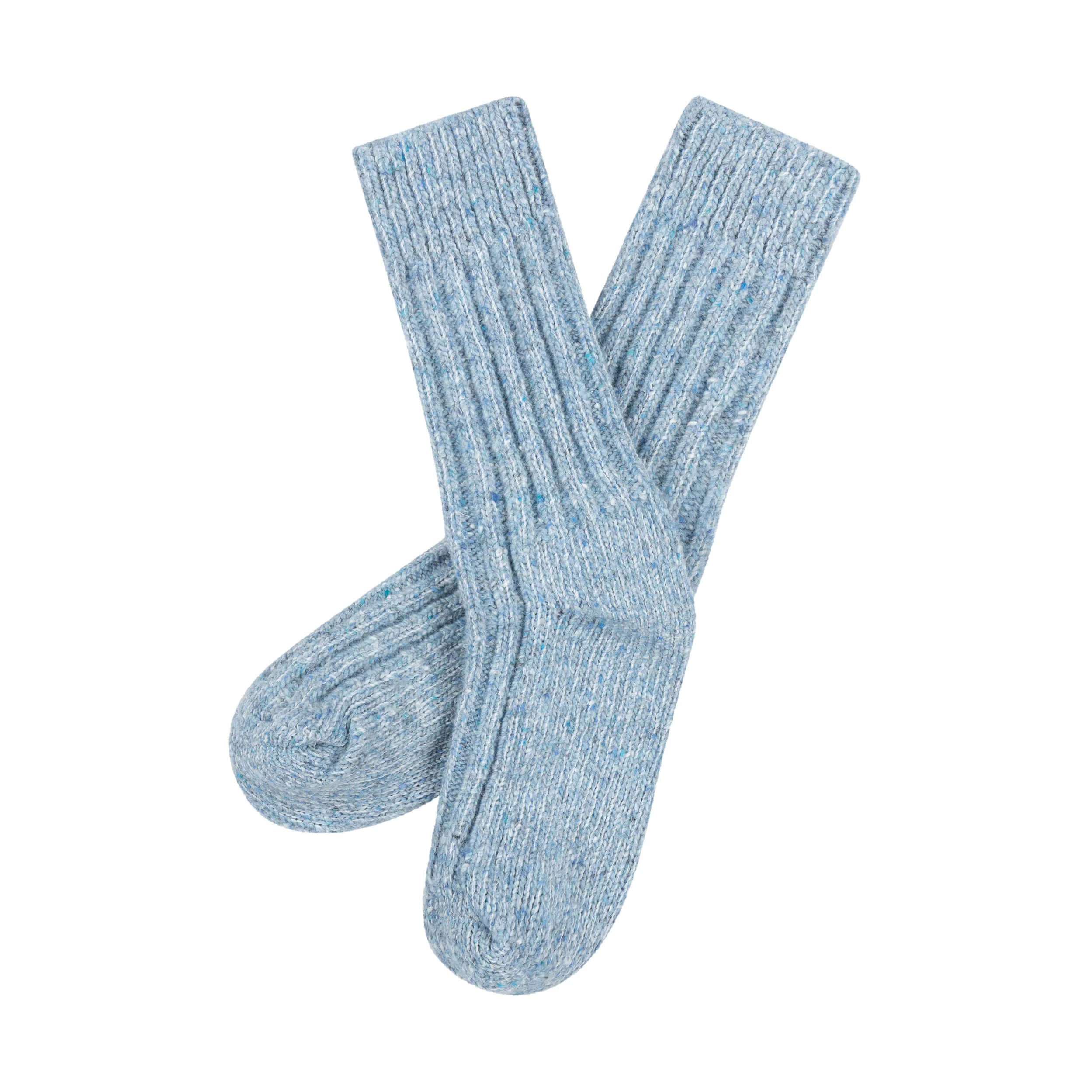 Wool Walking Sock Lt Blue - Image 2